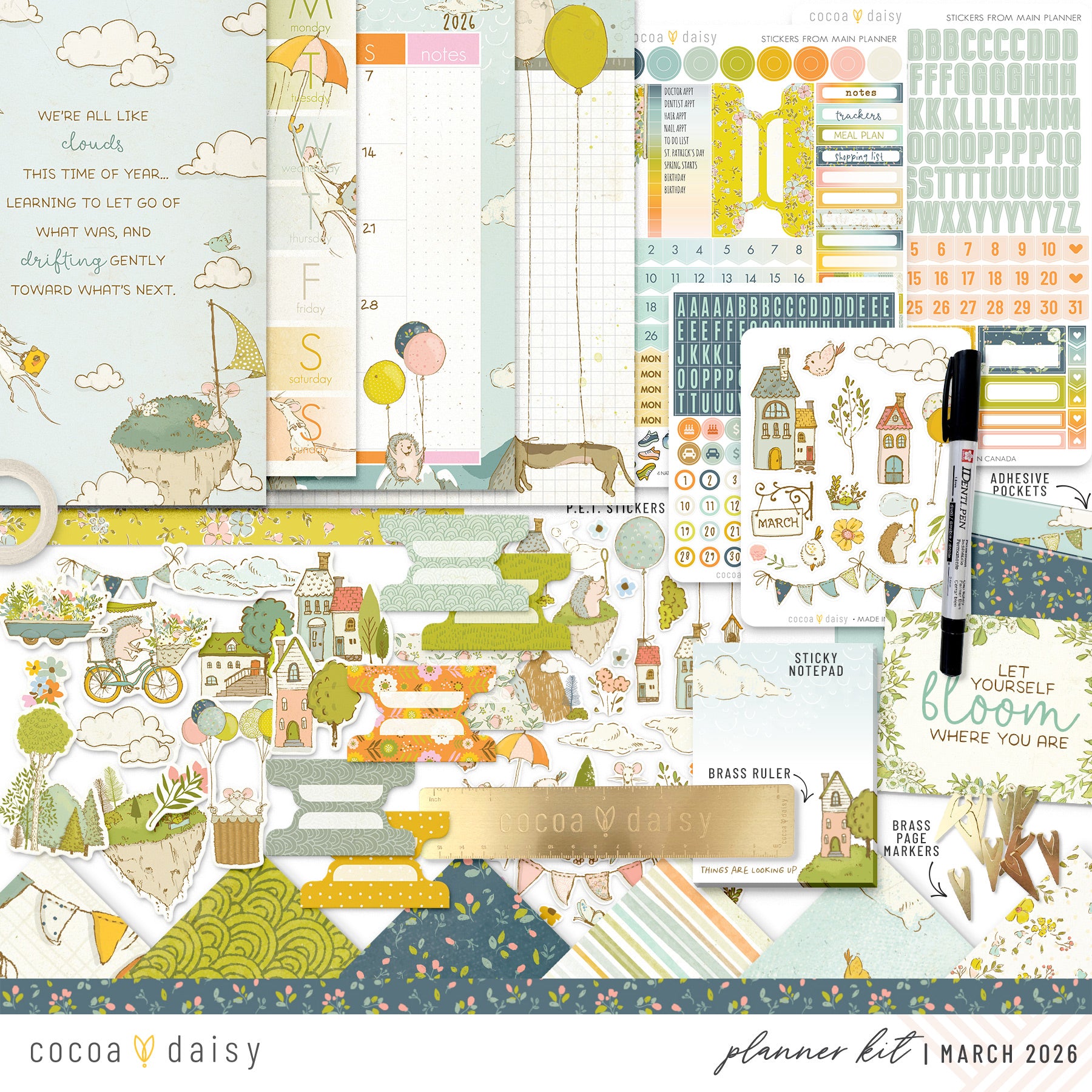 Planner Kit Subscription - Choose your insert or notebook - 1 month