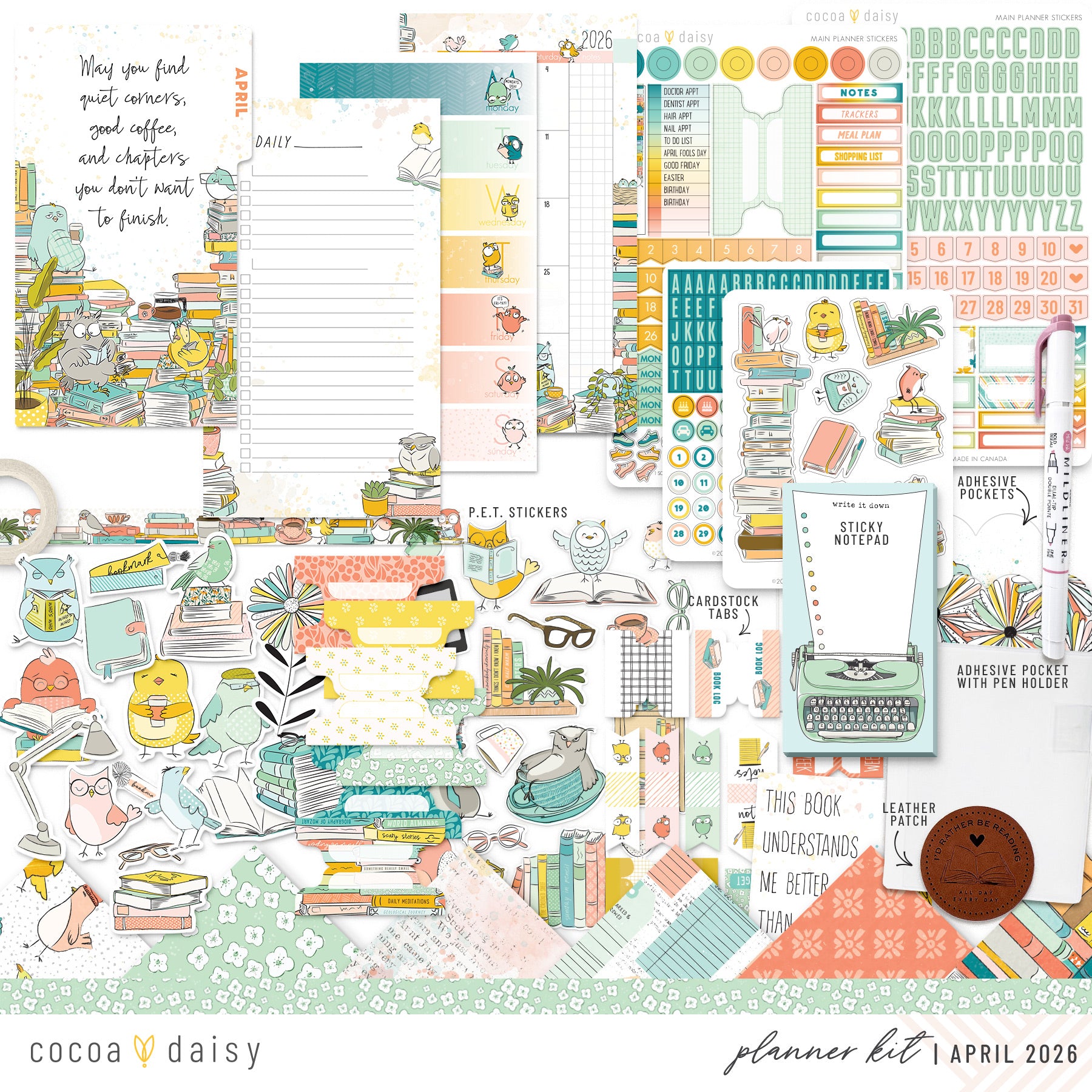 Planner Kit Subscription - Choose your insert or notebook - 1 month