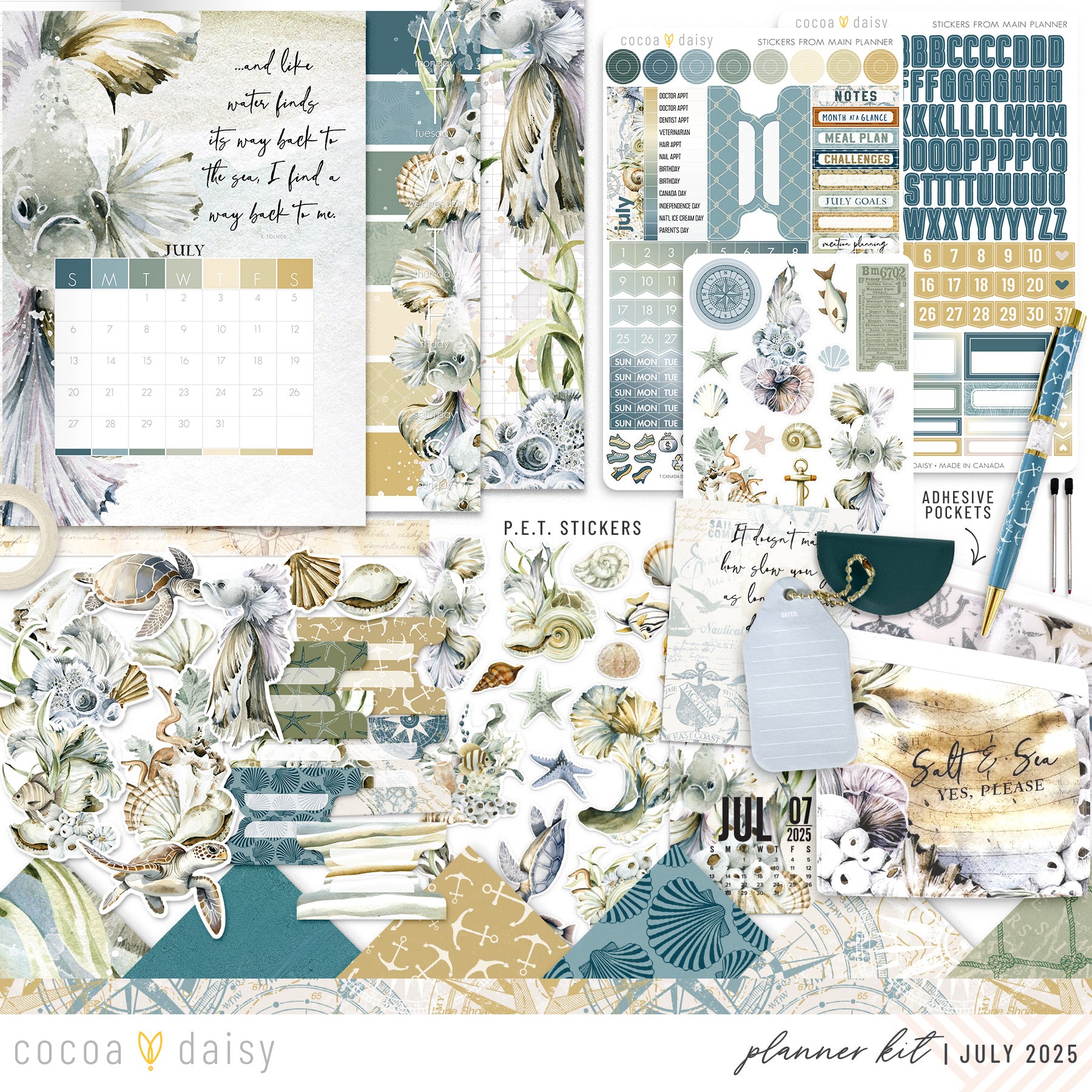 Planner Kit Subscription - Choose your insert or notebook - 1 month