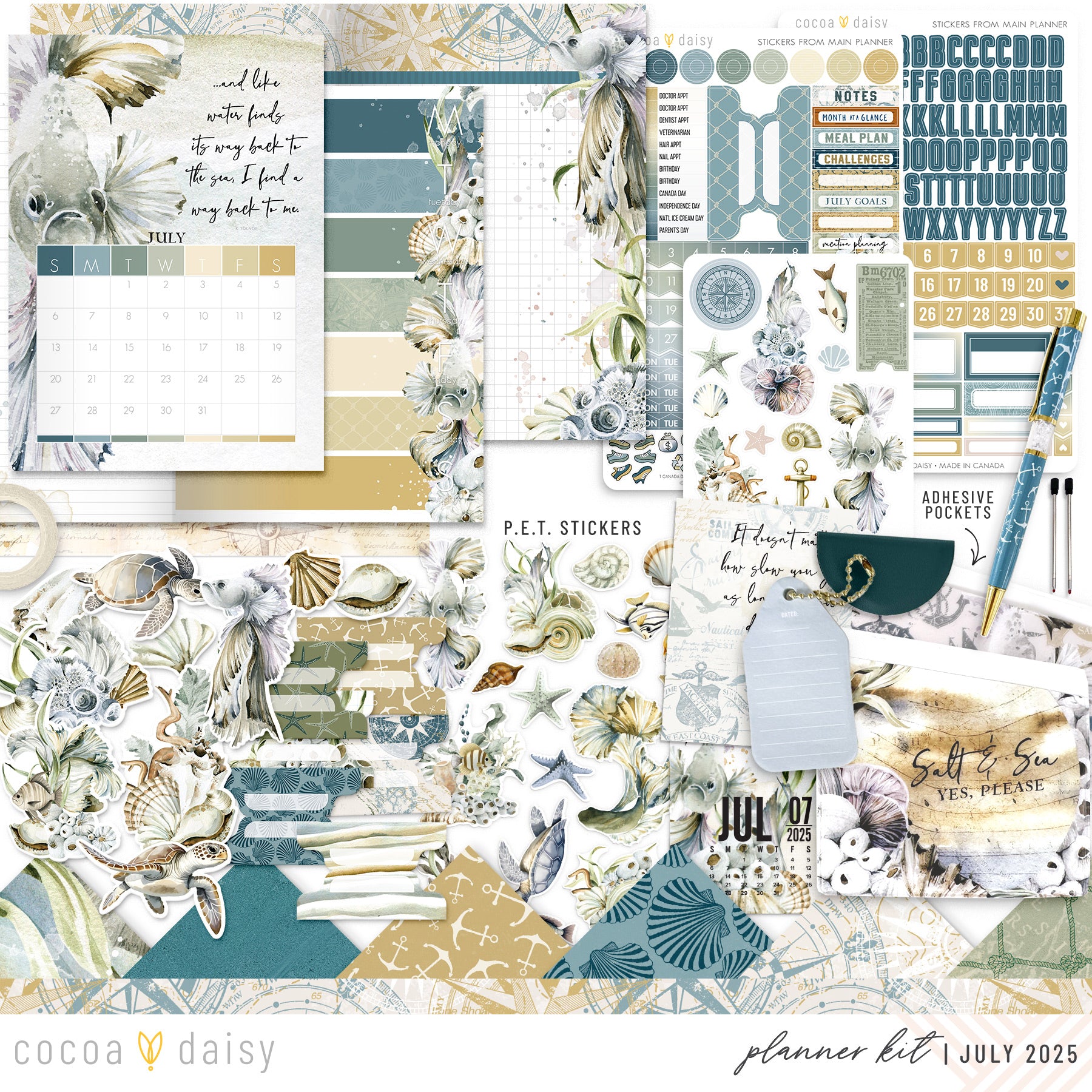 Planner Kit Subscription - Choose your insert or notebook - 1 month