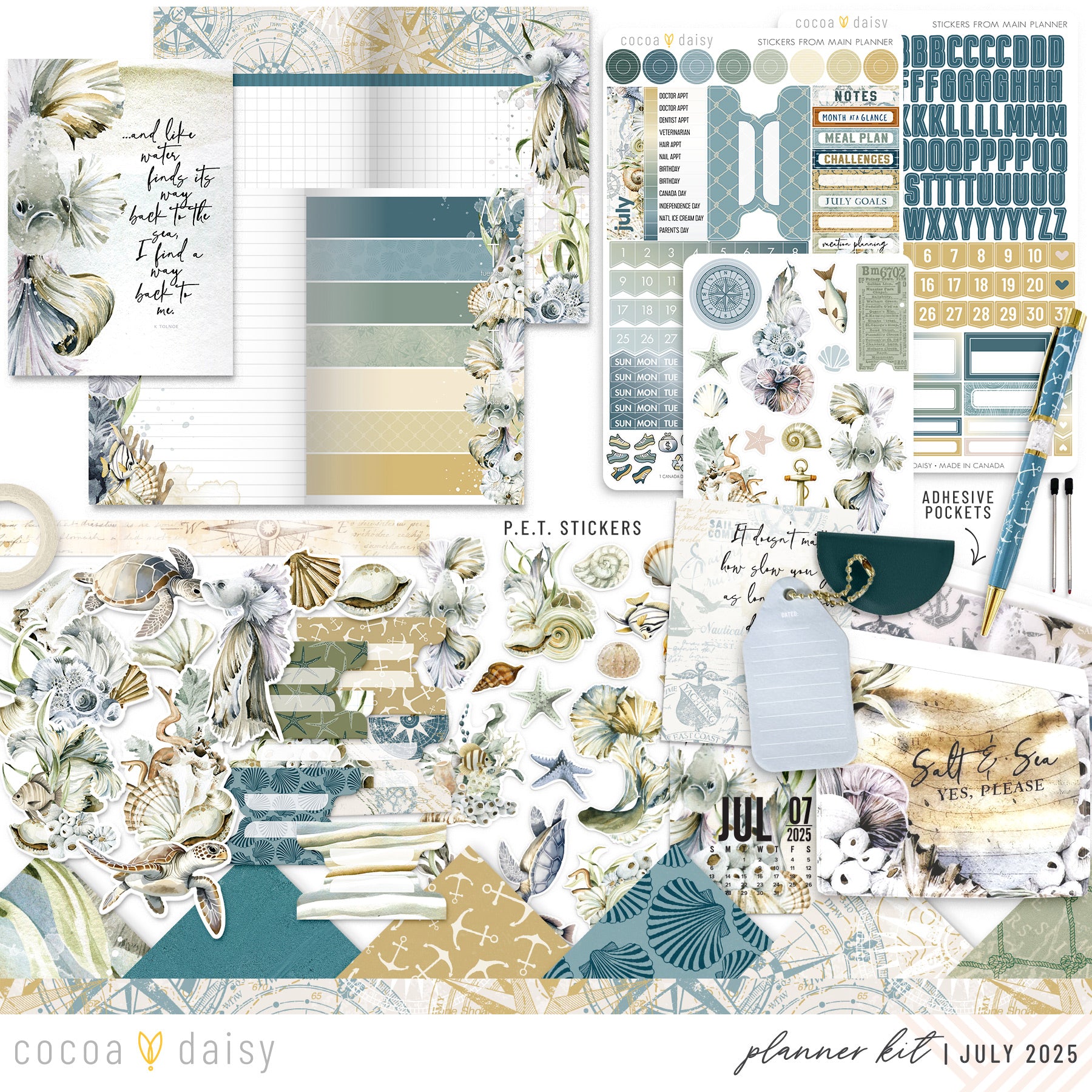 Planner Kit Subscription - Choose your insert or notebook - 1 month