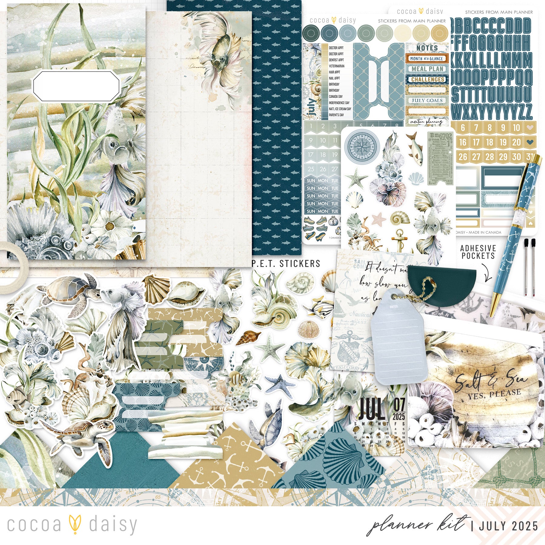 Planner Kit Subscription - Choose your insert or notebook - 1 month