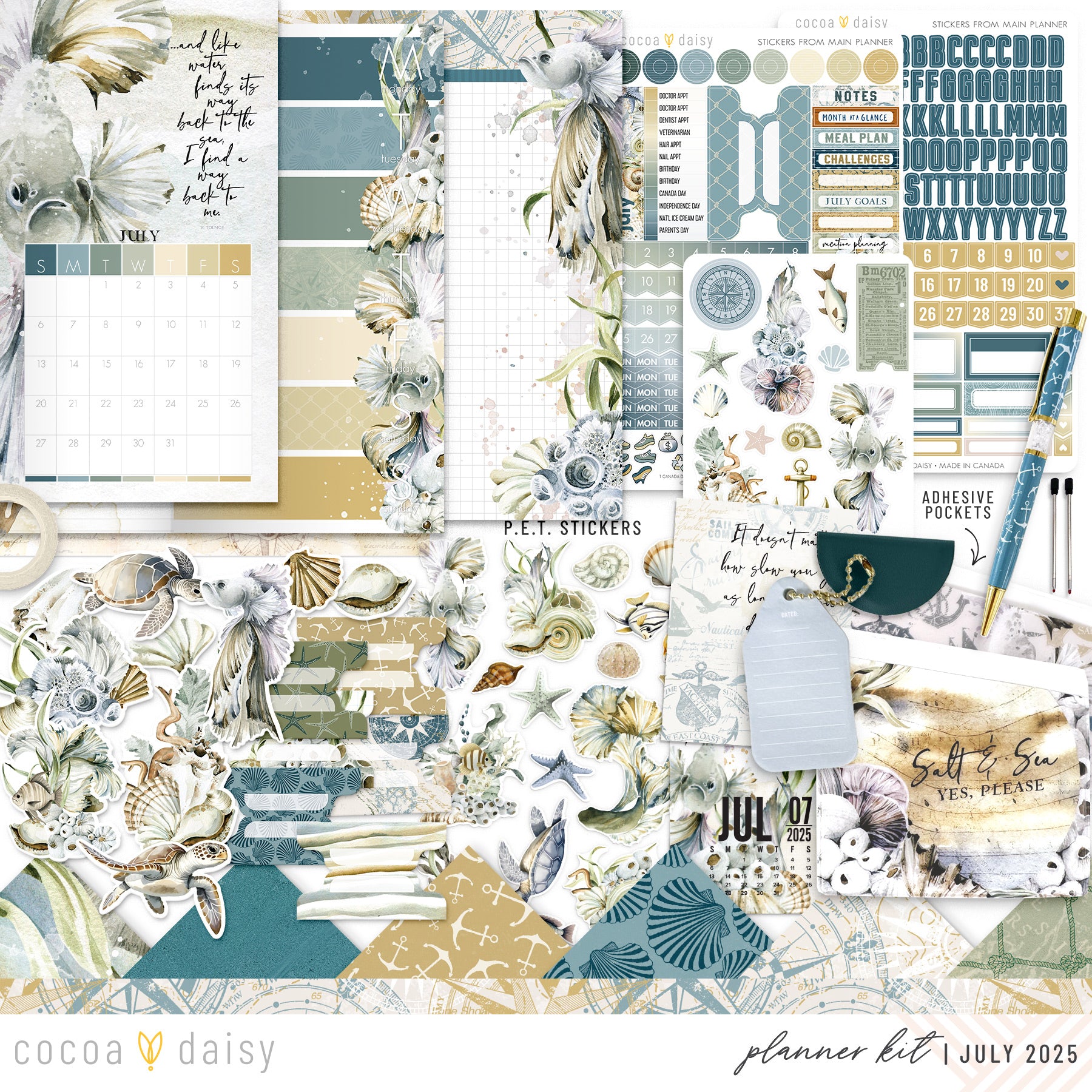 Planner Kit Subscription - Choose your insert or notebook - 1 month