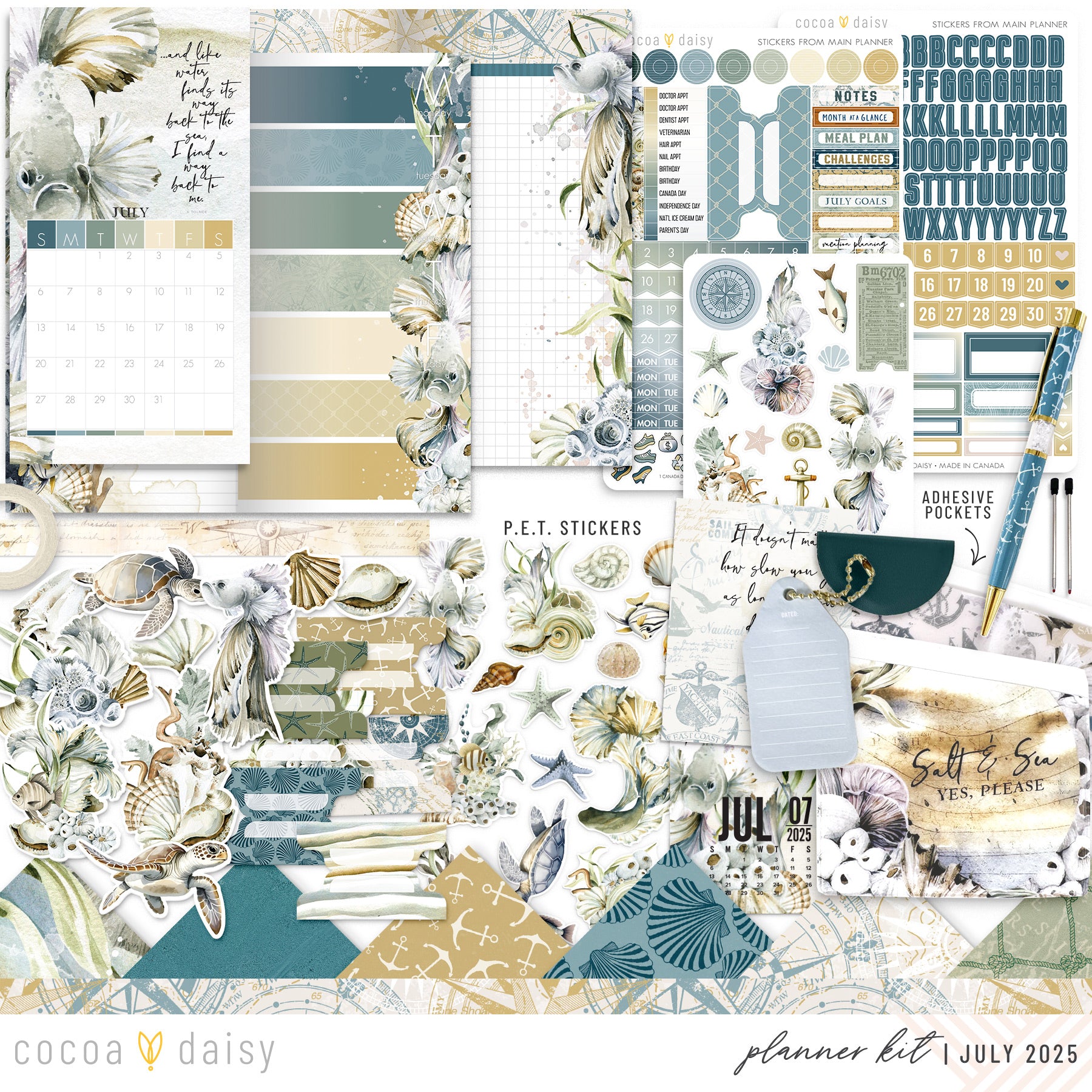 Planner Kit Subscription - Choose your insert or notebook - 1 month