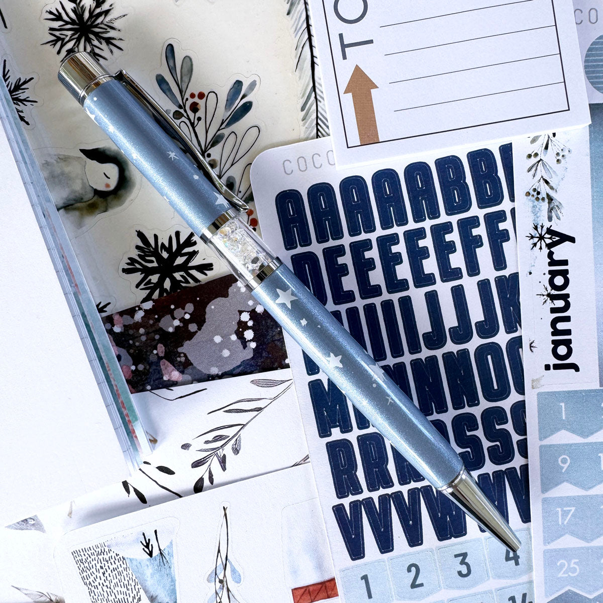 Nordic Nights Planner Kit - NO INSERTS - January 2025