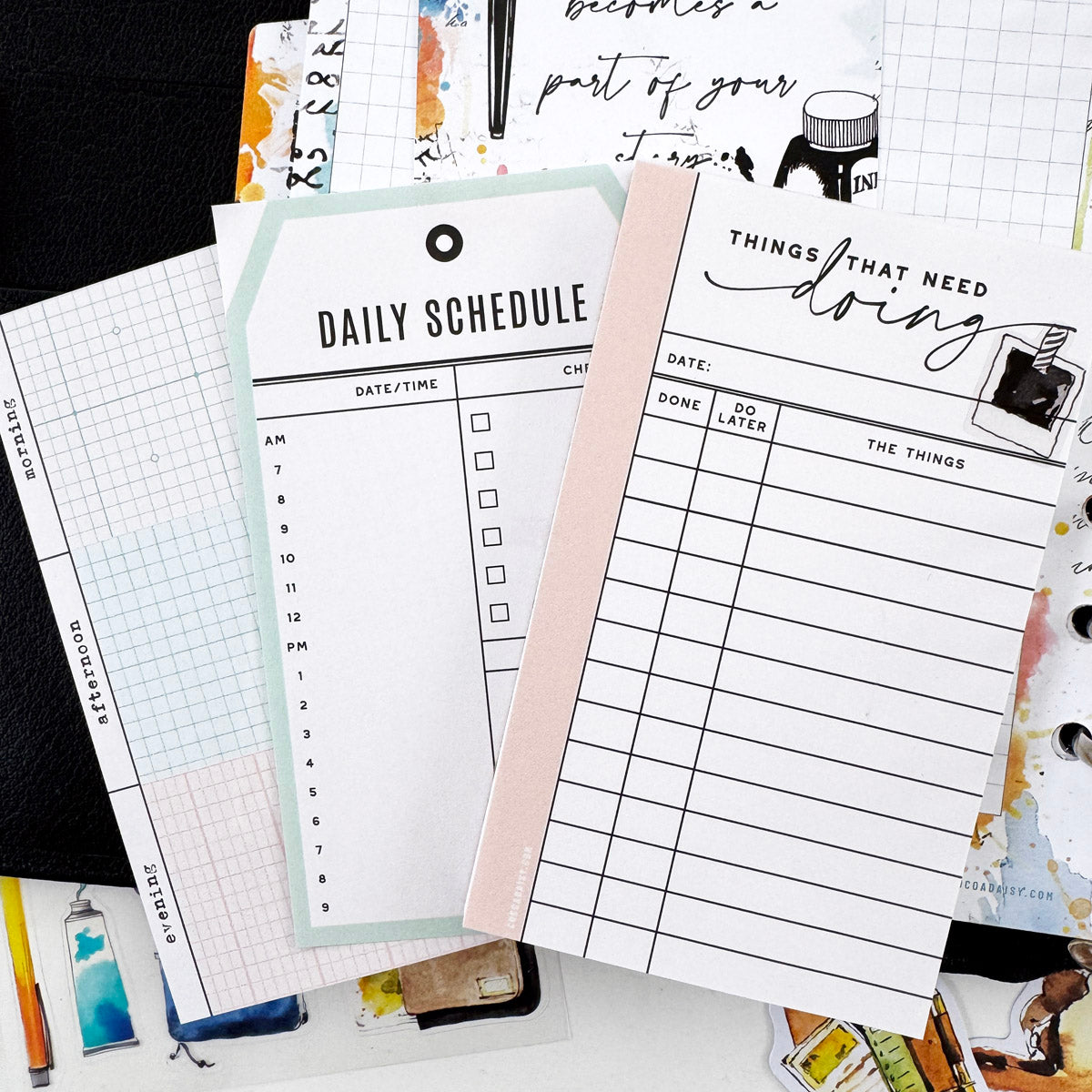 Planner Kit Subscription - Choose your insert or notebook - 1 month