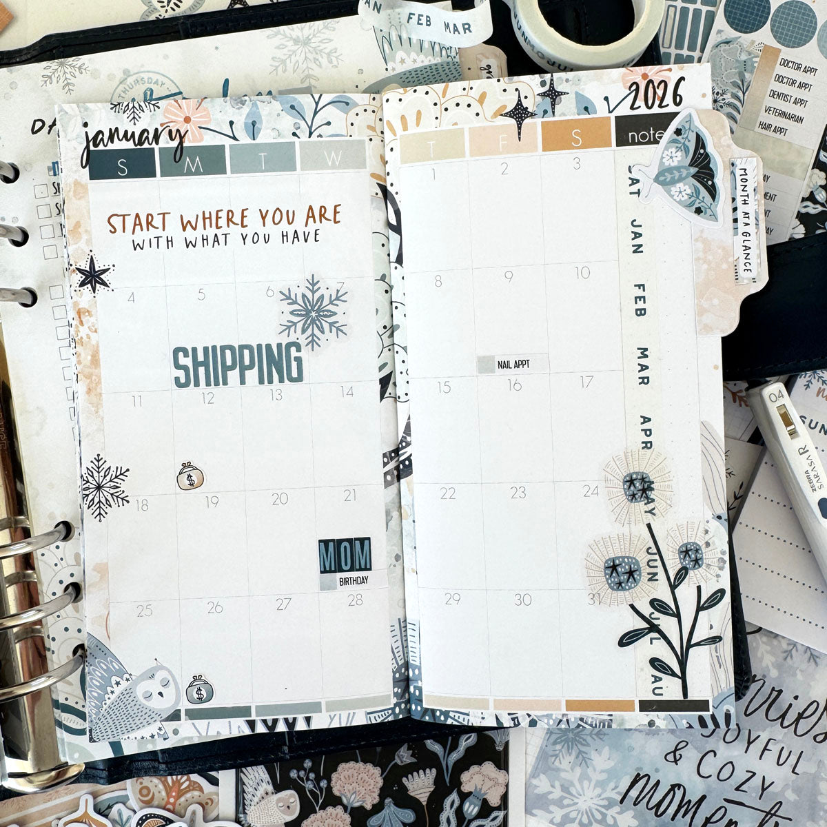 Insert or Notebook Only Subscription - Choose your size - 1 month