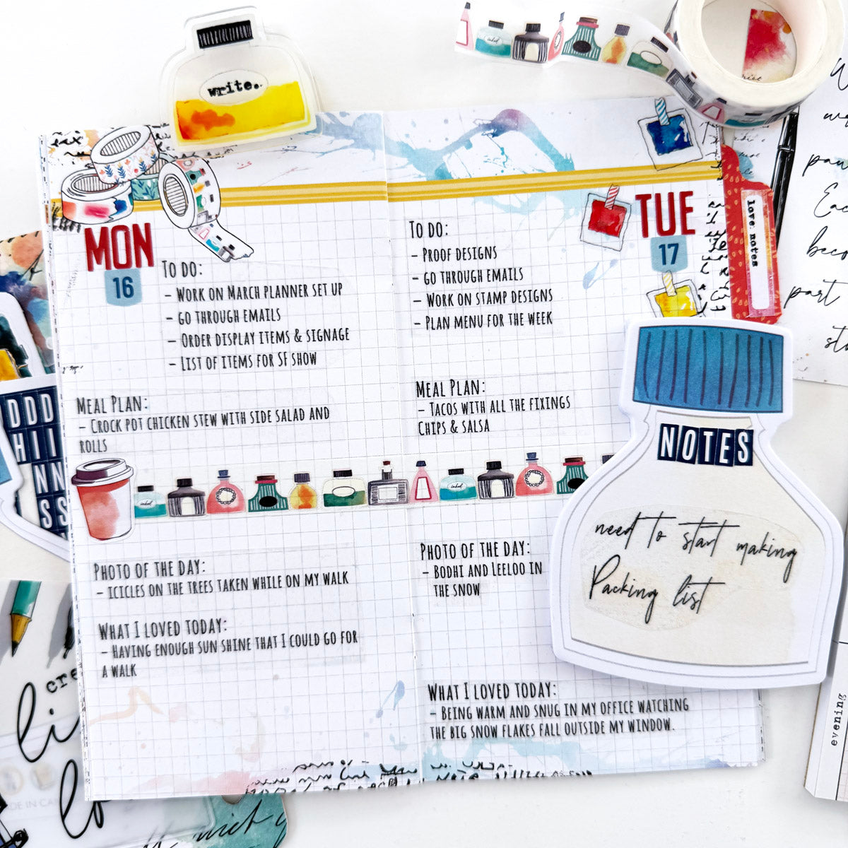 Insert or Notebook Only Subscription - Choose your size - 1 month