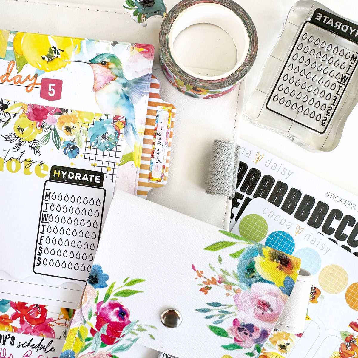 Sun-drenched Planner Kit - NO INSERTS August 2024