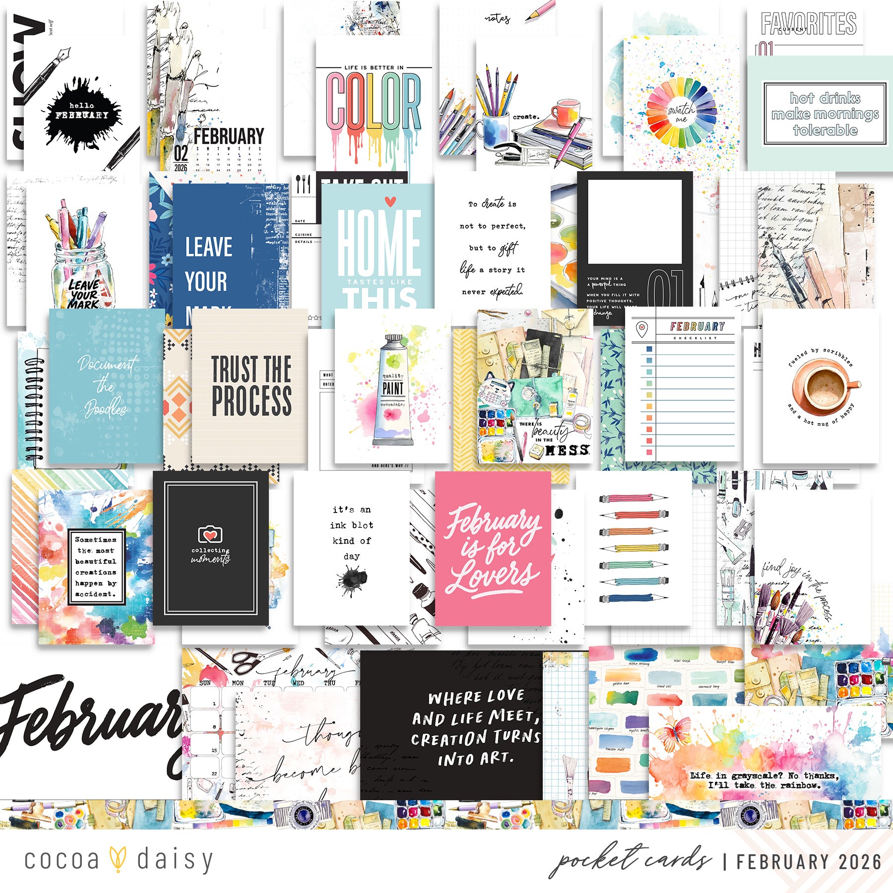 Memory Keeping Pocket Cards Subscription - 1 month