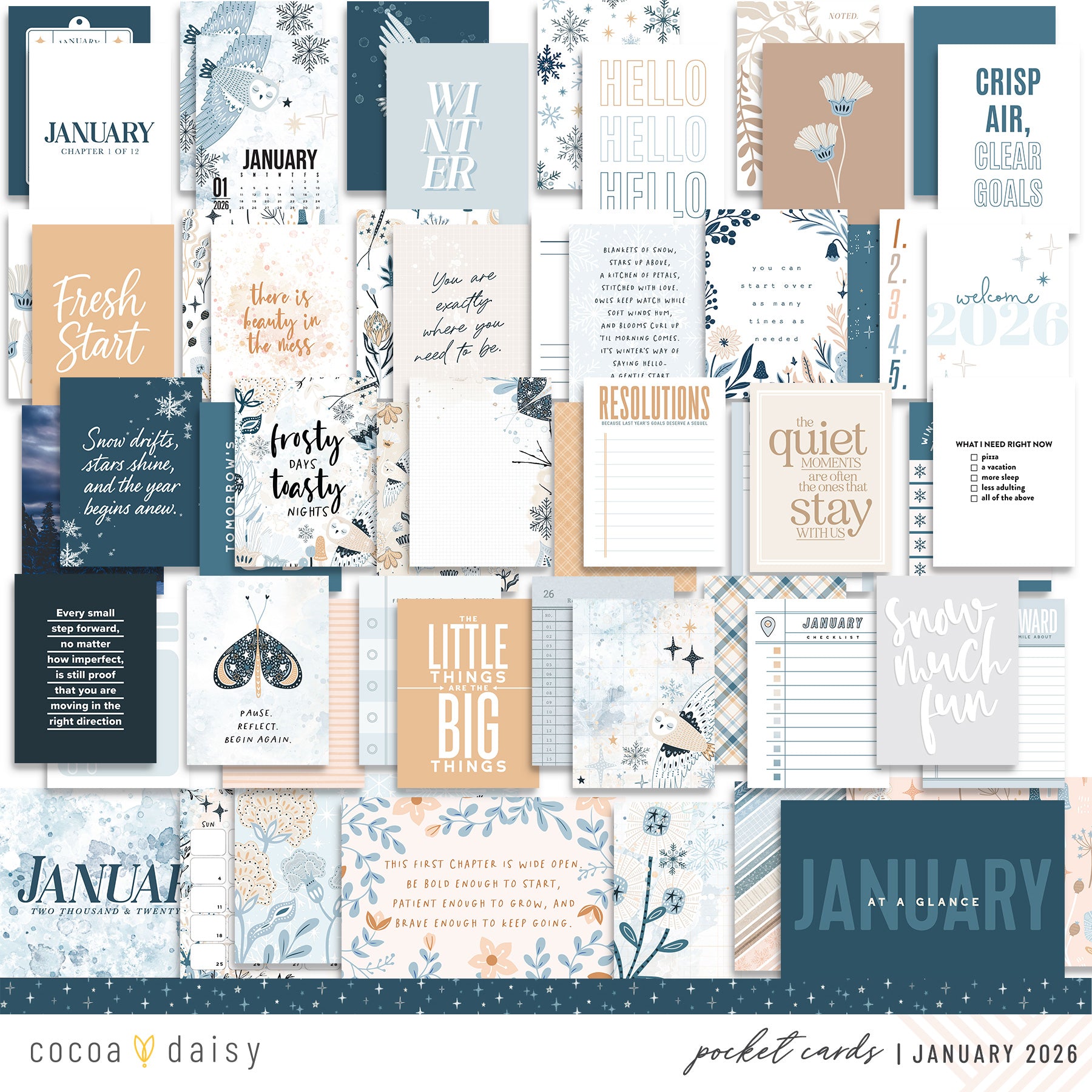 Memory Keeping Pocket Cards Subscription - 1 month