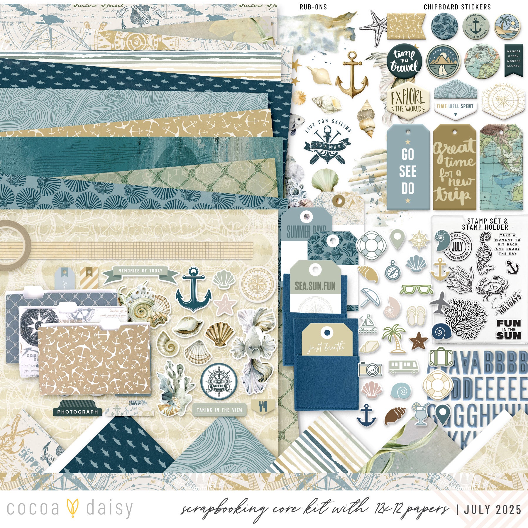 Scrapbooking Kit Subscription - Choose Your Add On - 1 month