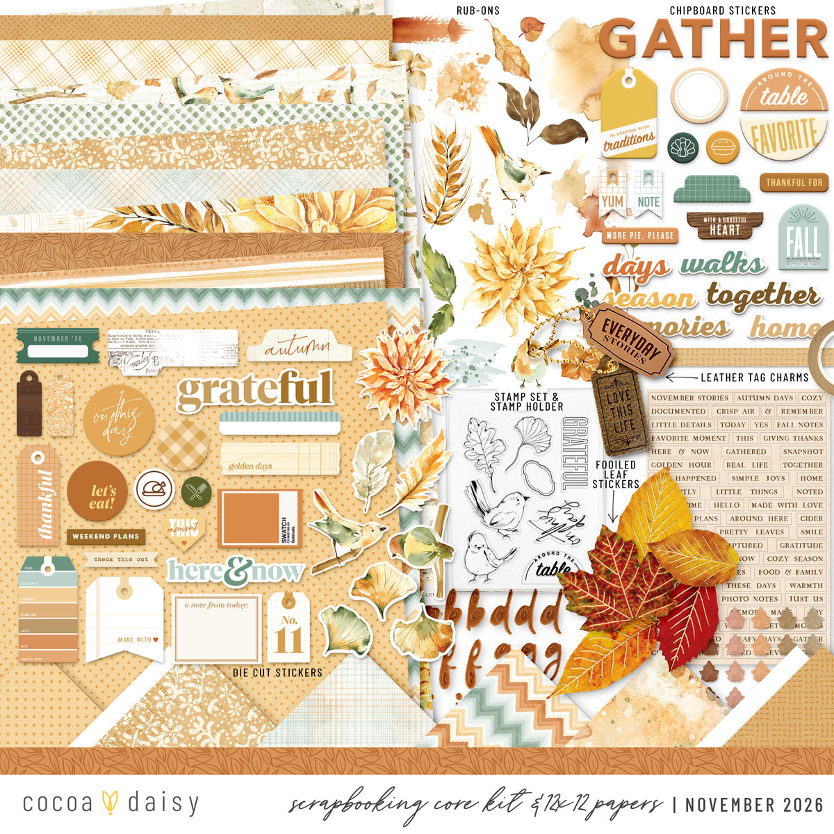 Scrapbooking Kit Subscription - Choose Your Add On - 1 month