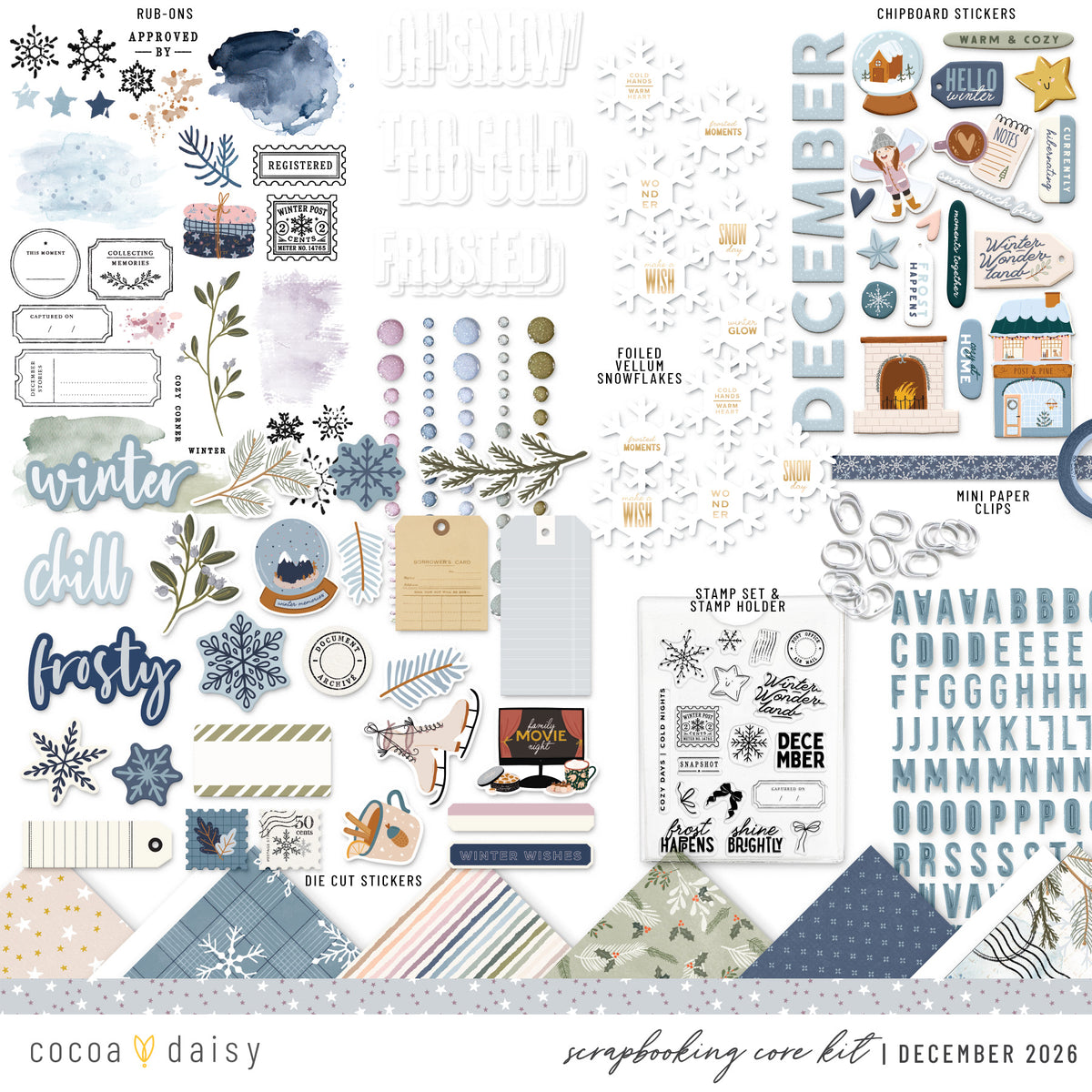Scrapbooking Kit Subscription - No Add Ons - 1 month