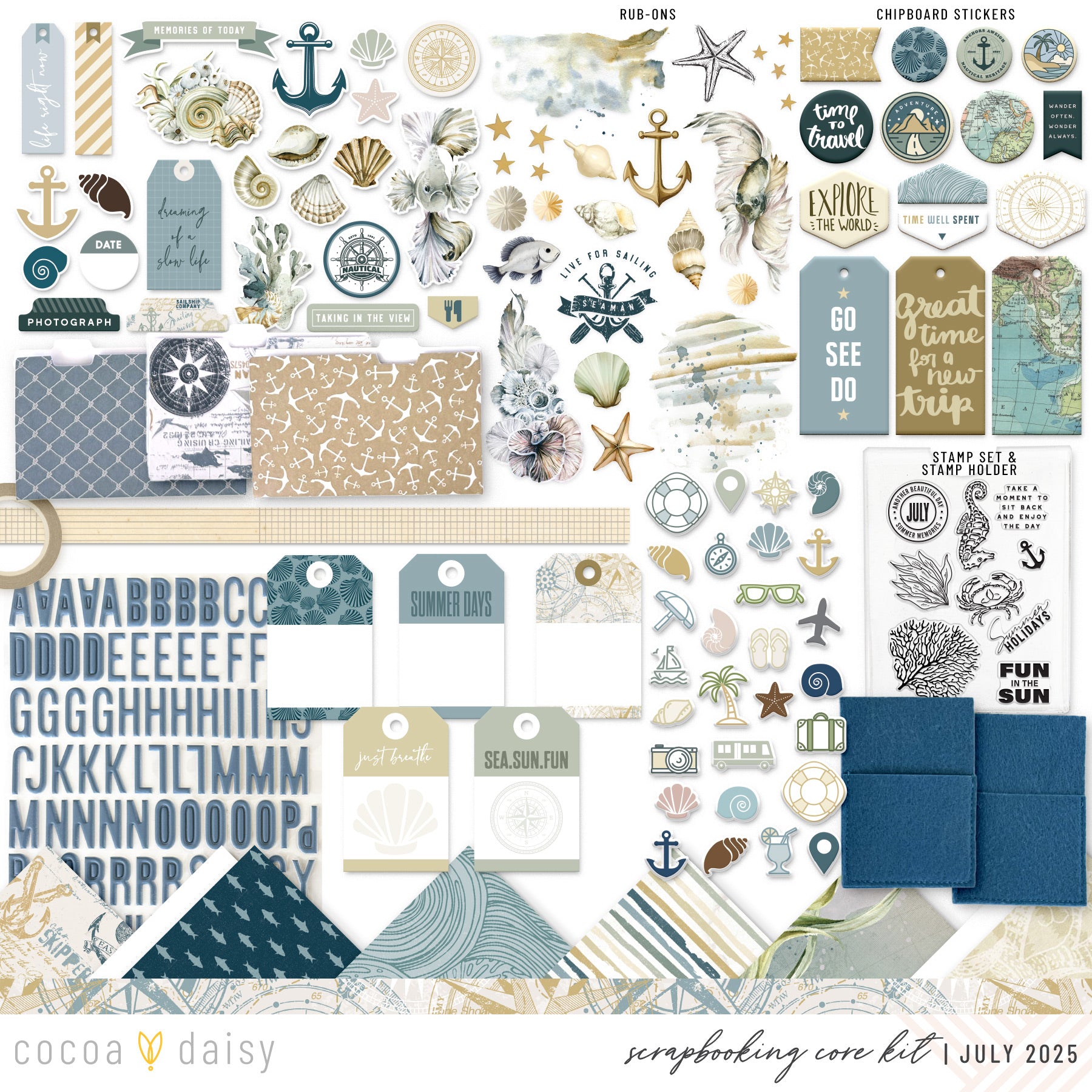 Scrapbooking Kit Subscription - No Add Ons - 1 month