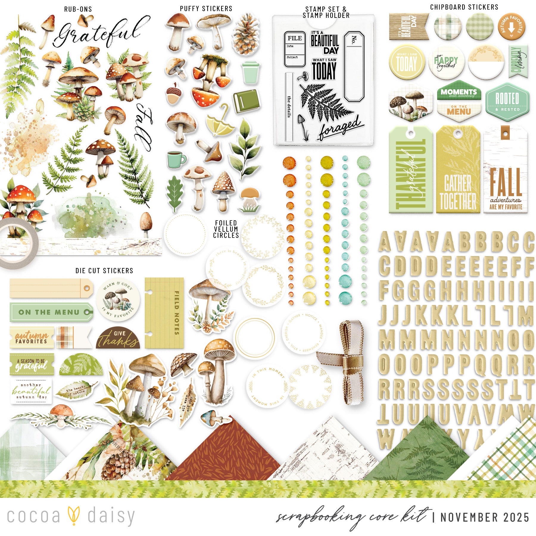 Scrapbooking Kit Subscription - No Add Ons - 1 month