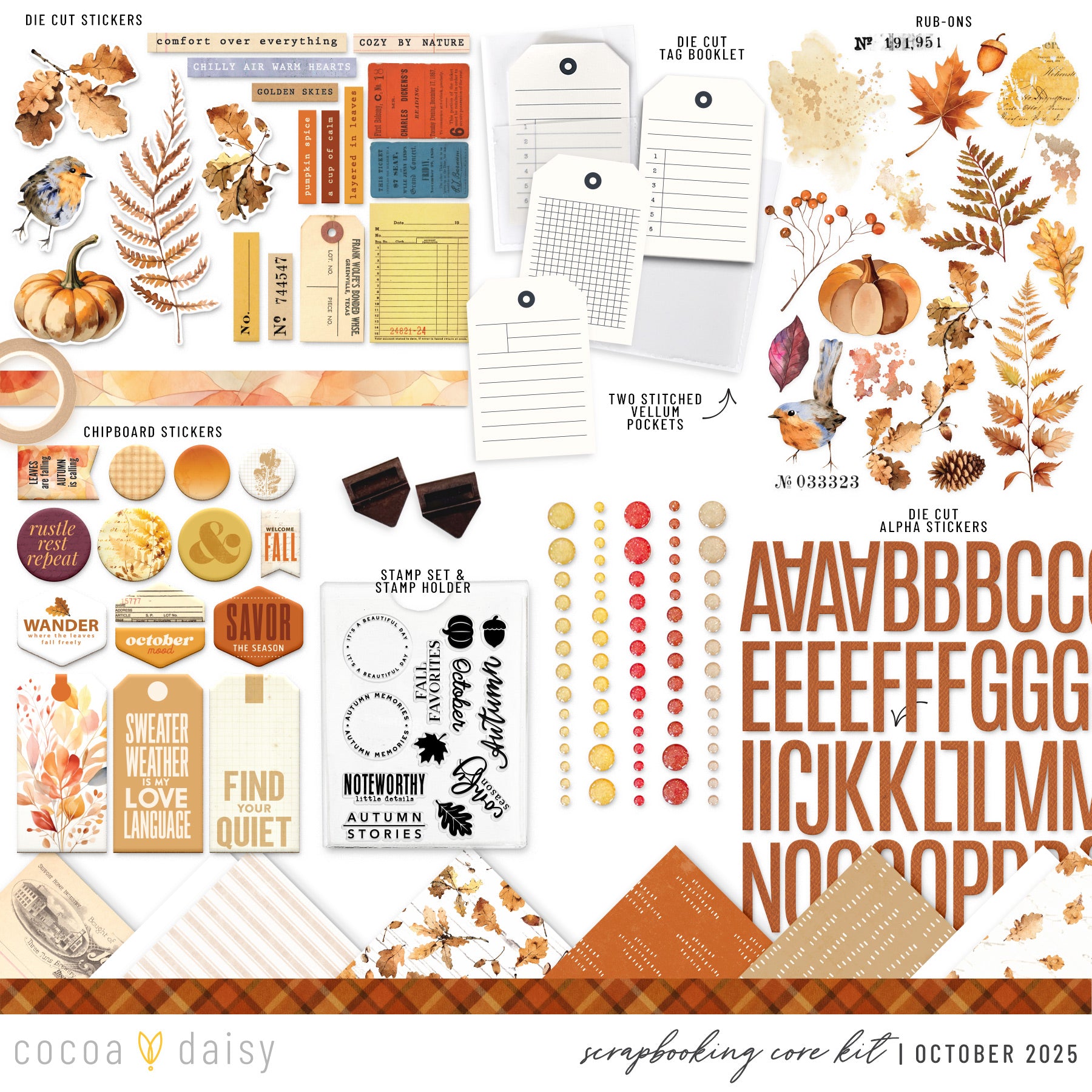 Scrapbooking Kit Subscription - No Add Ons - 1 month