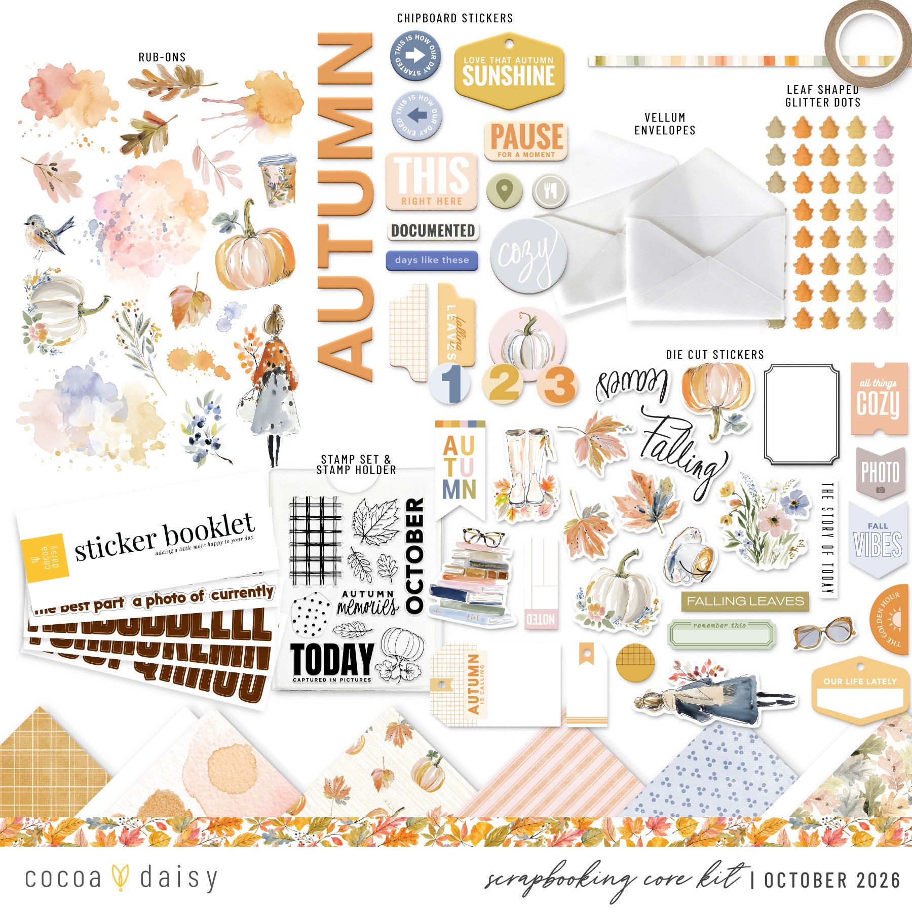 Scrapbooking Kit Subscription - No Add Ons - 1 month
