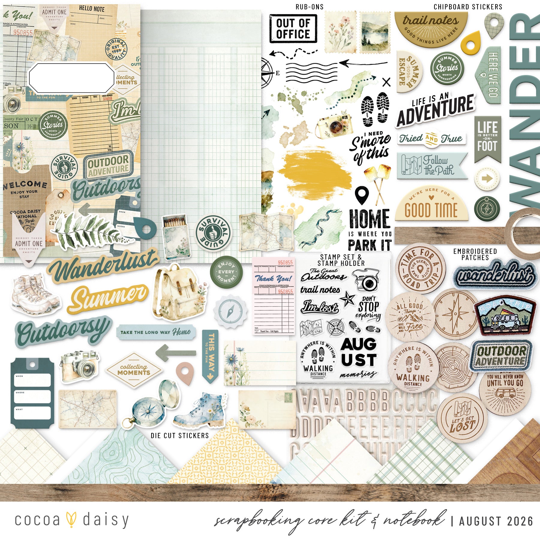 Scrapbooking Kit Subscription - Choose Your Add On - 1 month