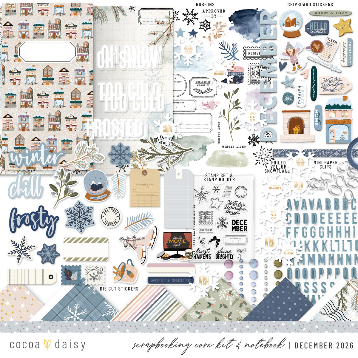 Scrapbooking Kit Subscription - Choose Your Add On - 1 month