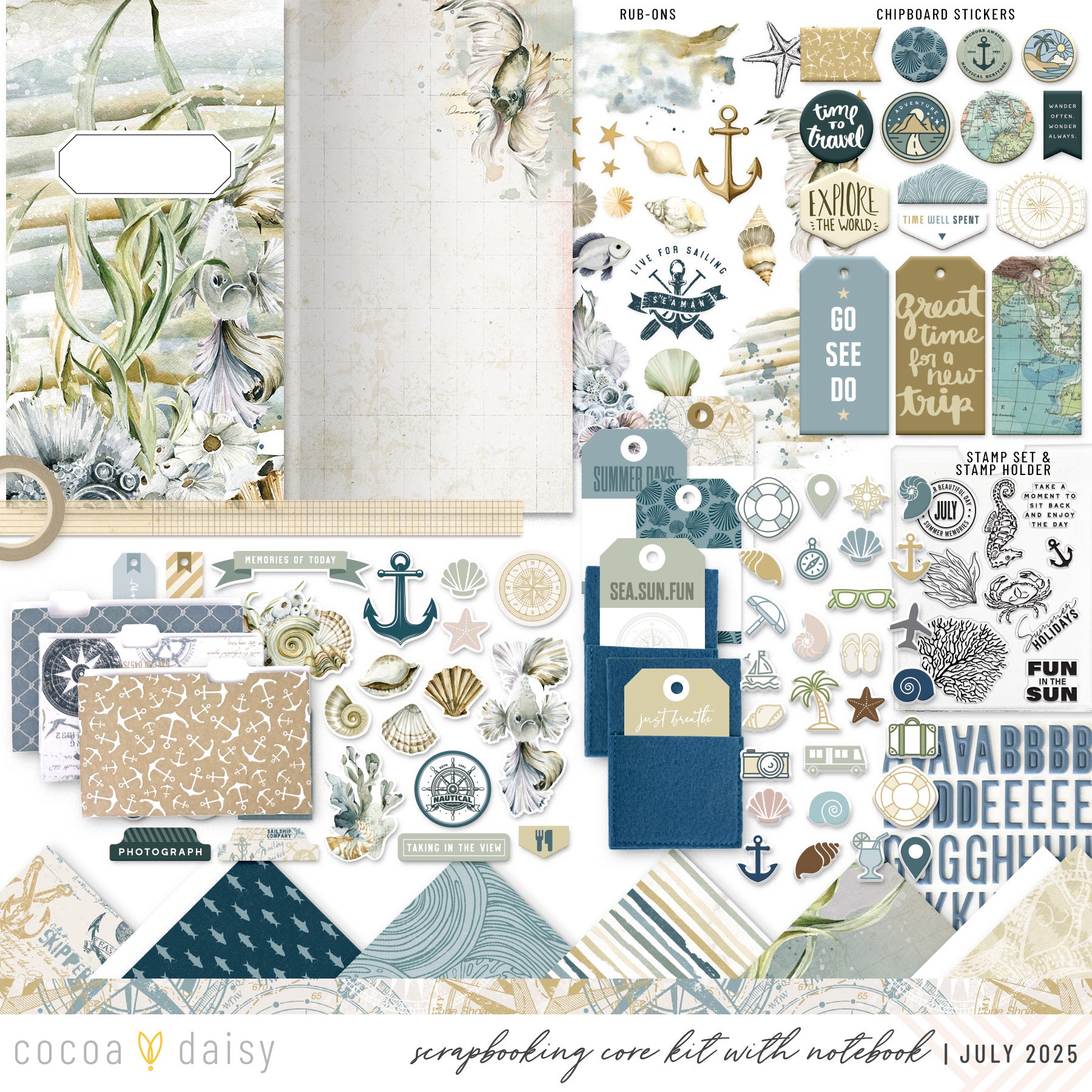 Scrapbooking Kit Subscription - Choose Your Add On - 1 month