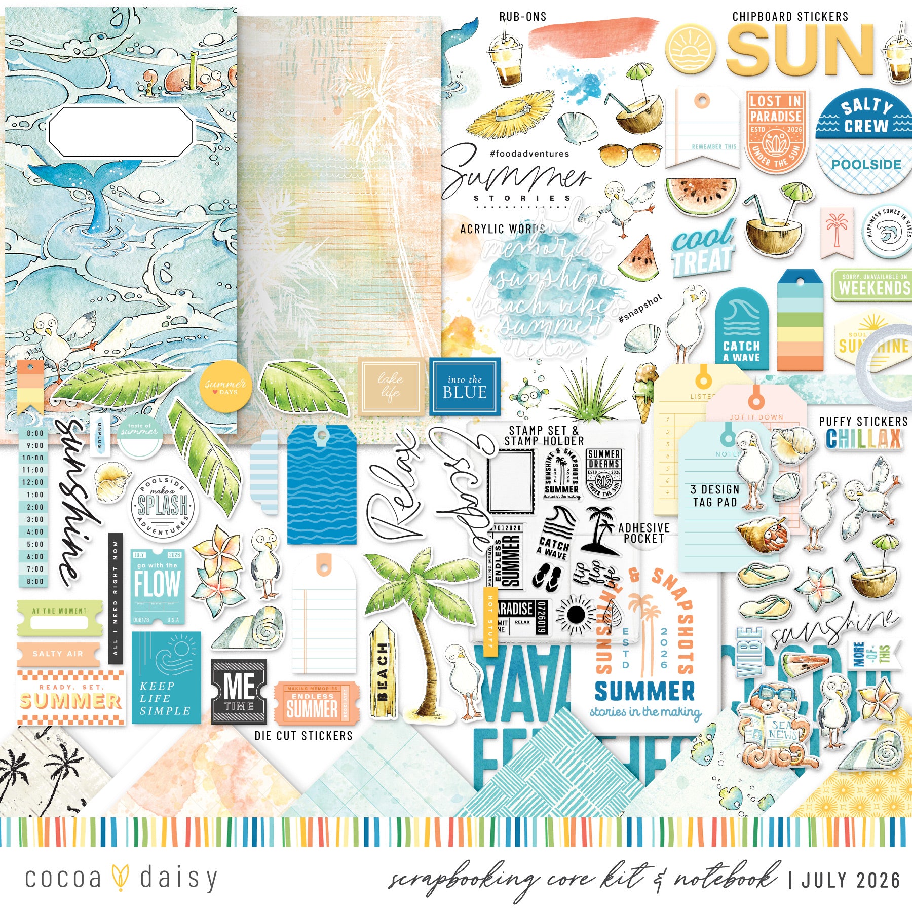 Scrapbooking Kit Subscription - Choose Your Add On - 1 month