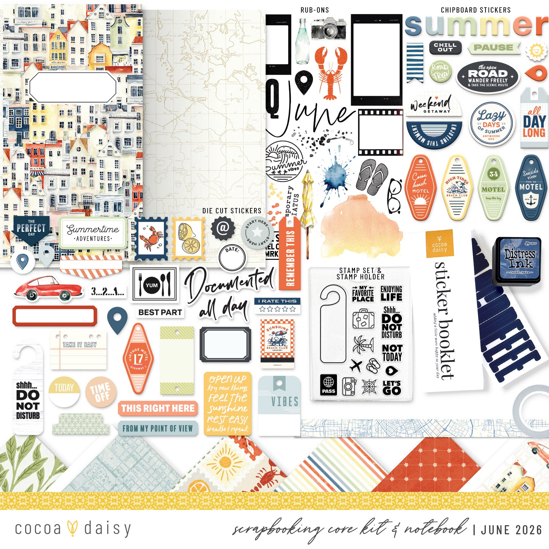 Scrapbooking Kit Subscription - Choose Your Add On - 1 month