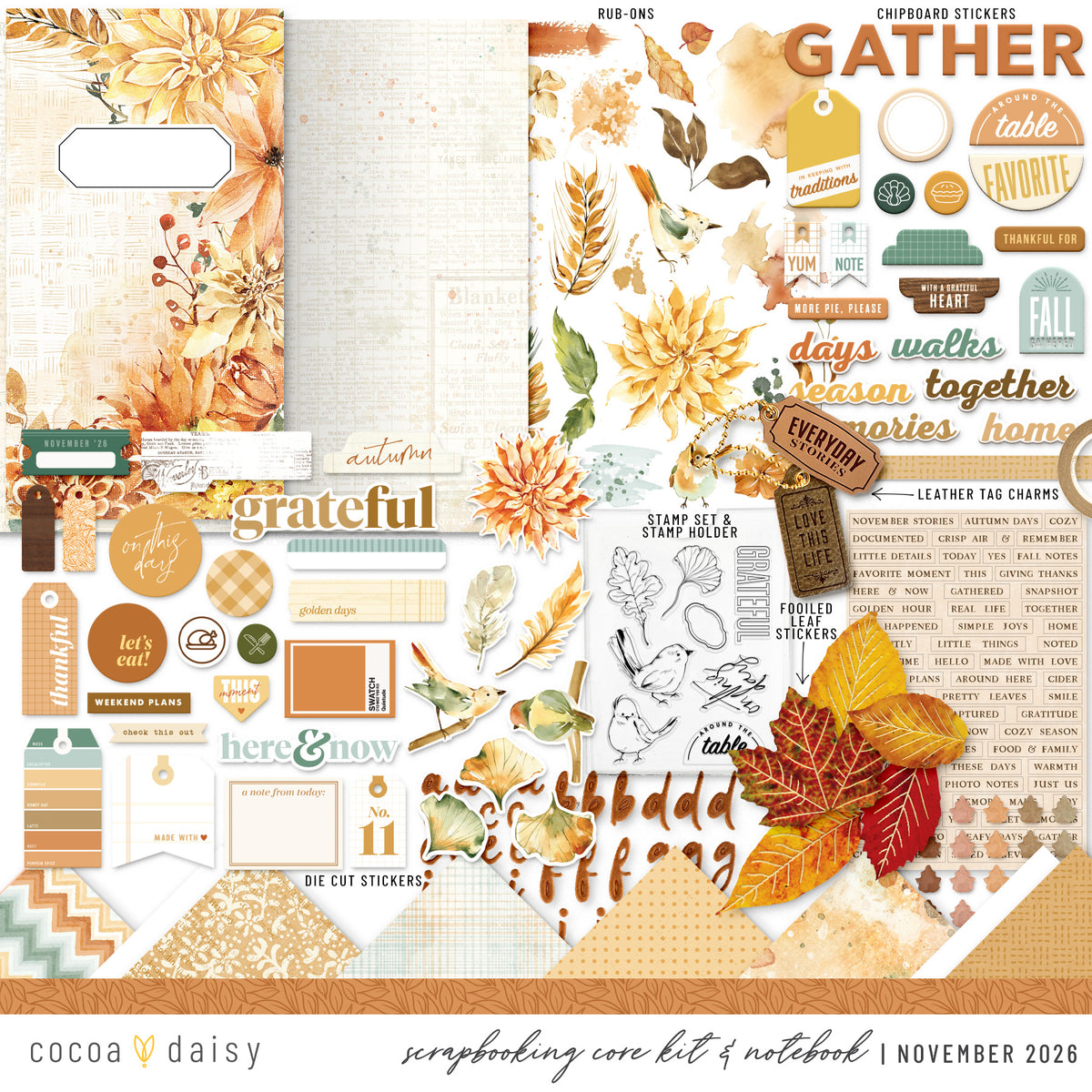 Scrapbooking Kit Subscription - Choose Your Add On - 1 month