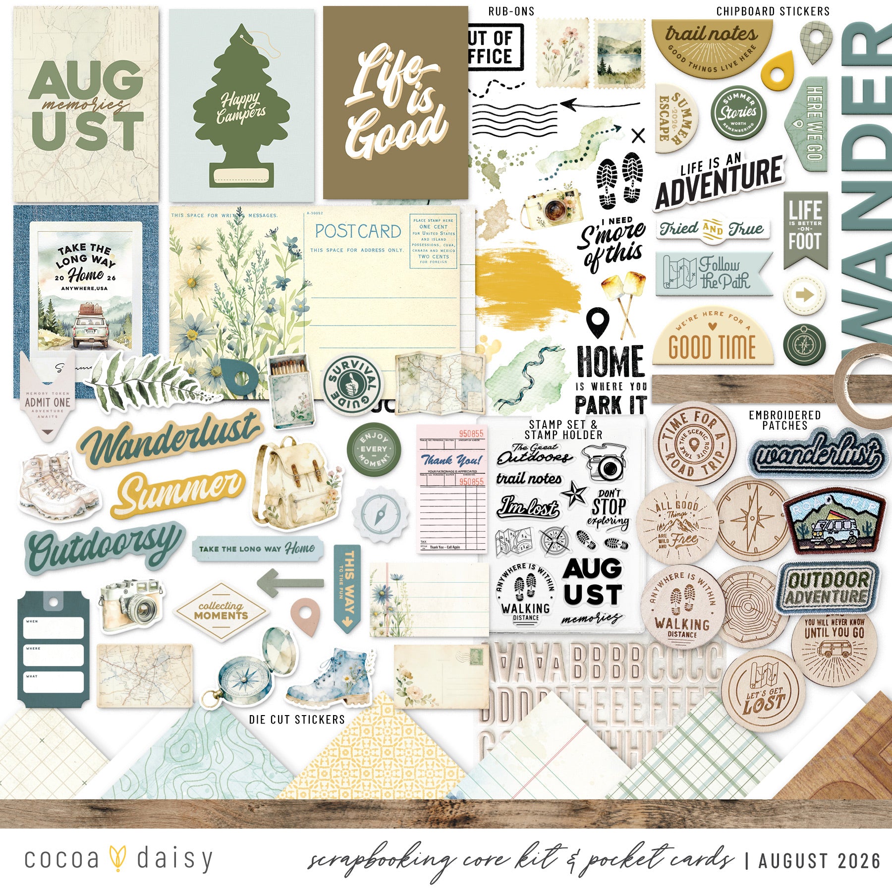 Scrapbooking Kit Subscription - Choose Your Add On - 1 month