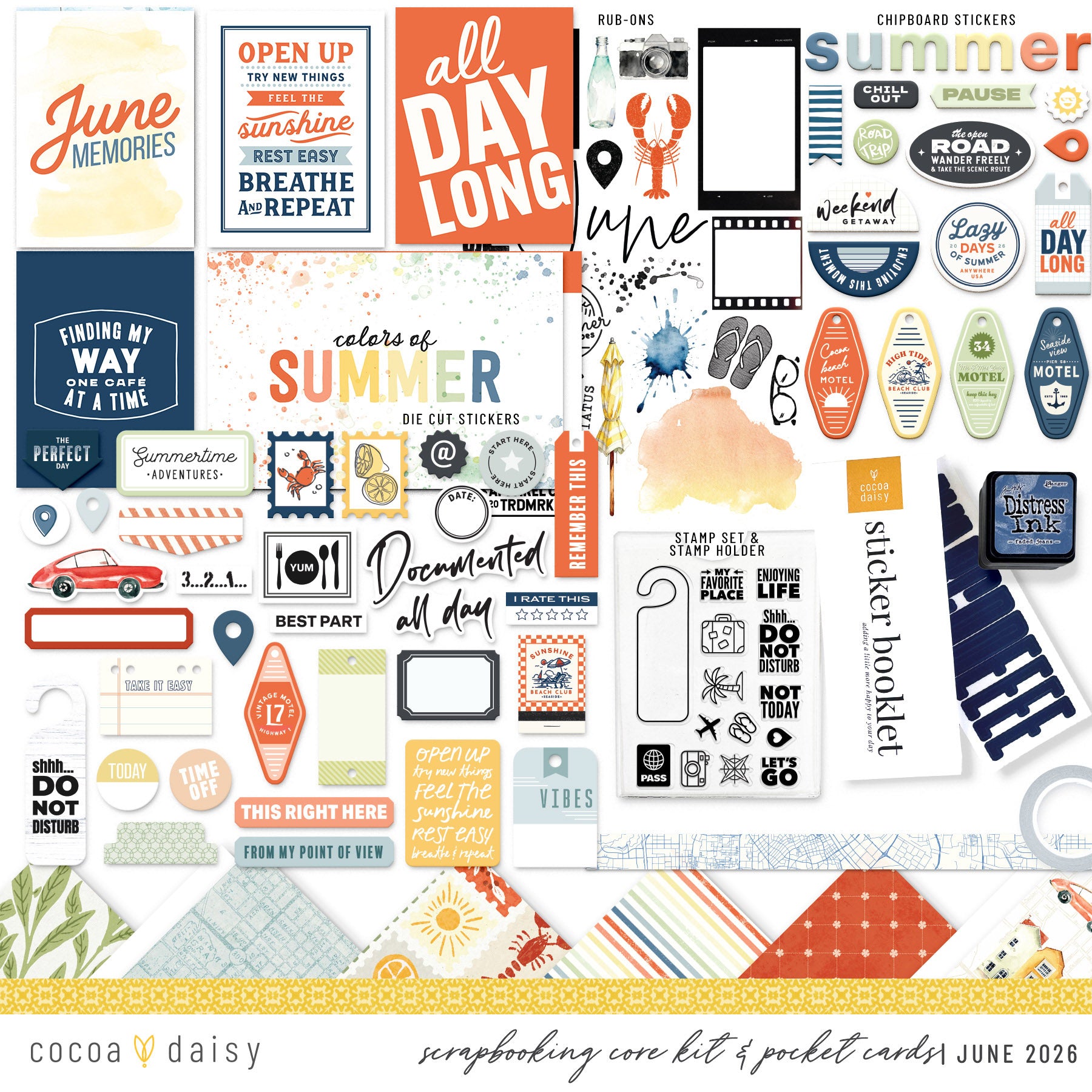 Scrapbooking Kit Subscription - Choose Your Add On - 1 month