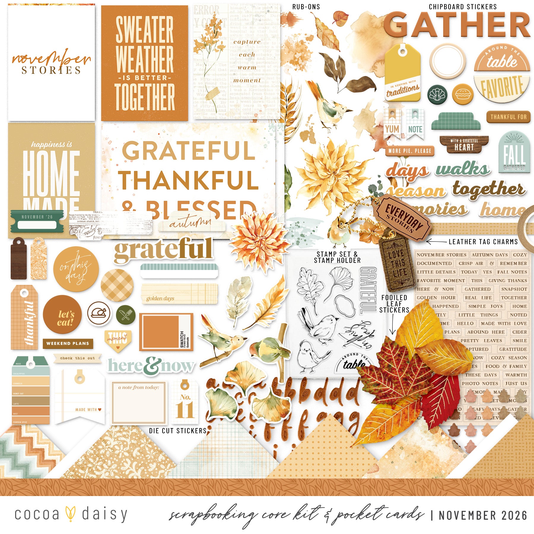 Scrapbooking Kit Subscription - Choose Your Add On - 1 month