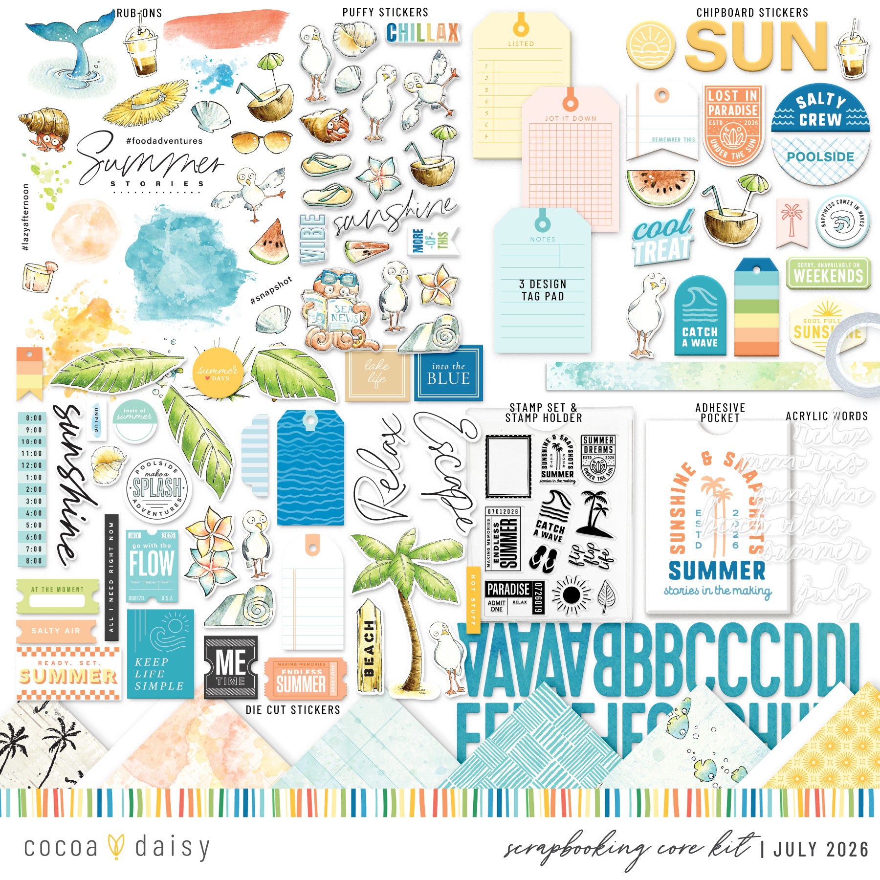 Scrapbooking Kit Subscription - No Add Ons - 1 month