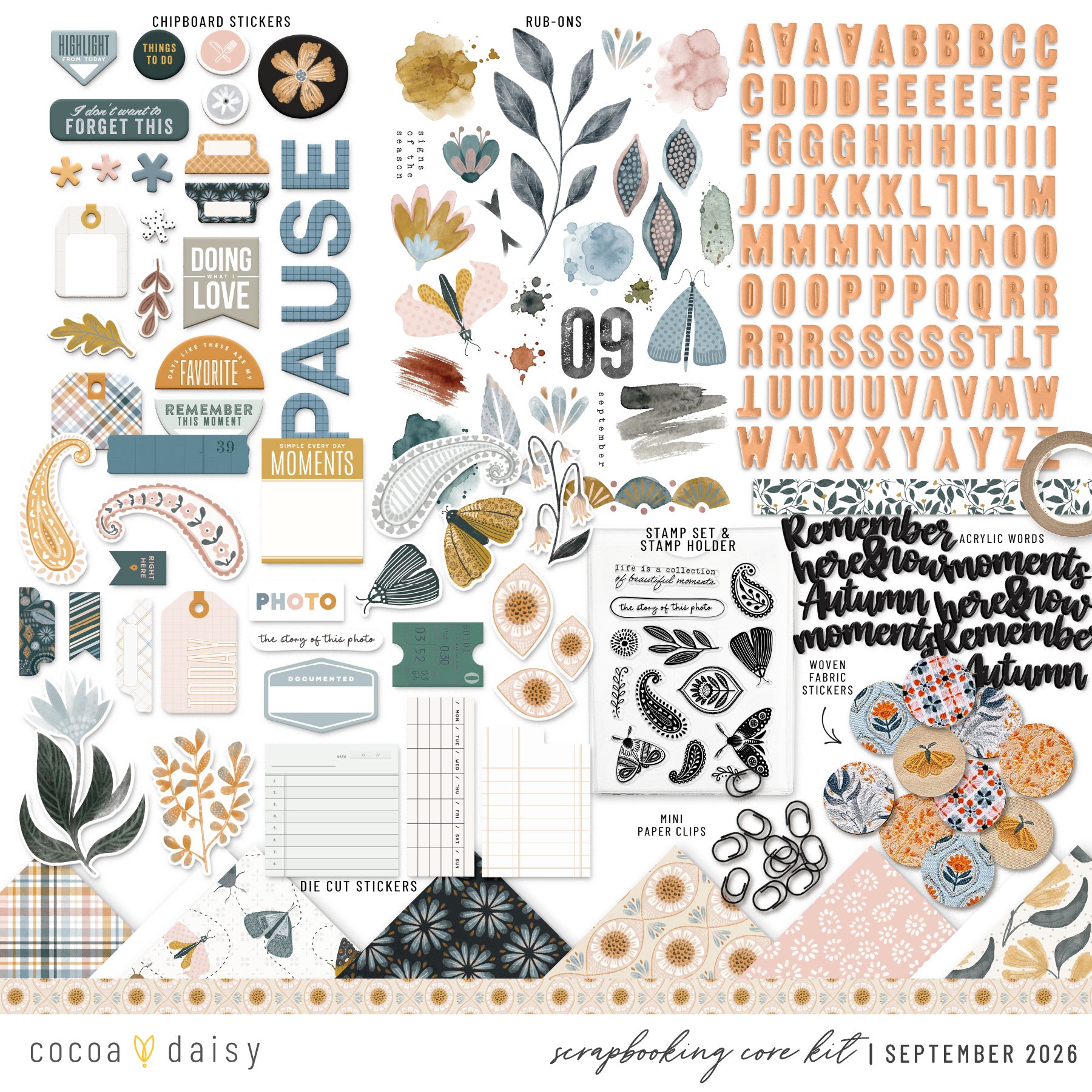 Scrapbooking Kit Subscription - No Add Ons - 1 month