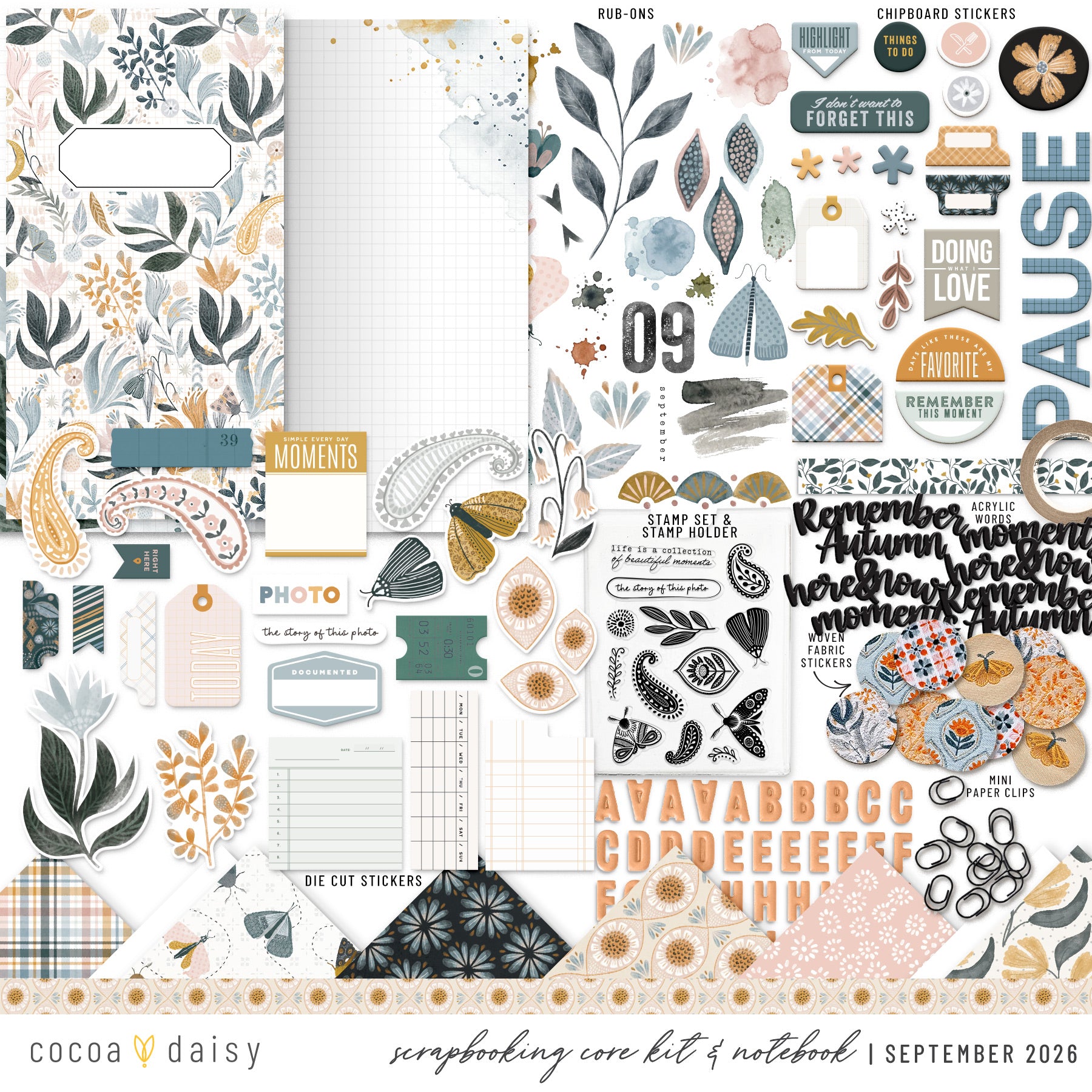 Scrapbooking Kit Subscription - Choose Your Add On - 1 month