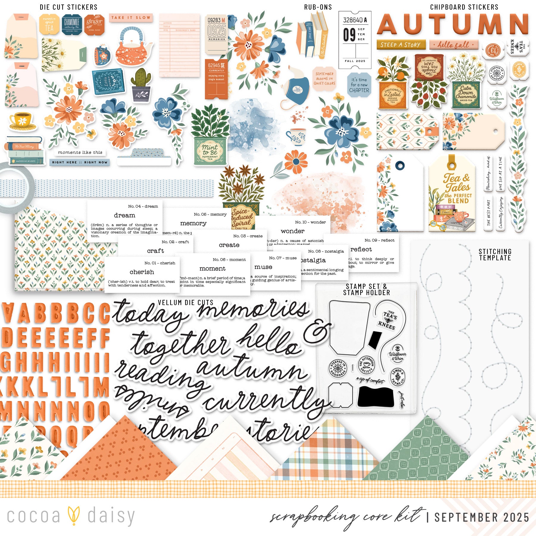 Chapters of September Scrapbooking Kit - No Add Ons - September 2025