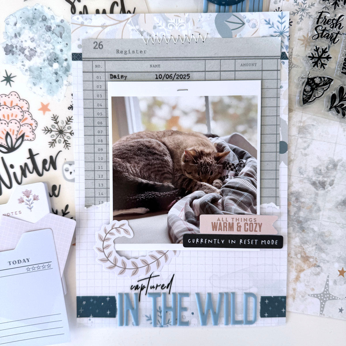 Scrapbooking Kit Subscription - Choose Your Add On - 1 month