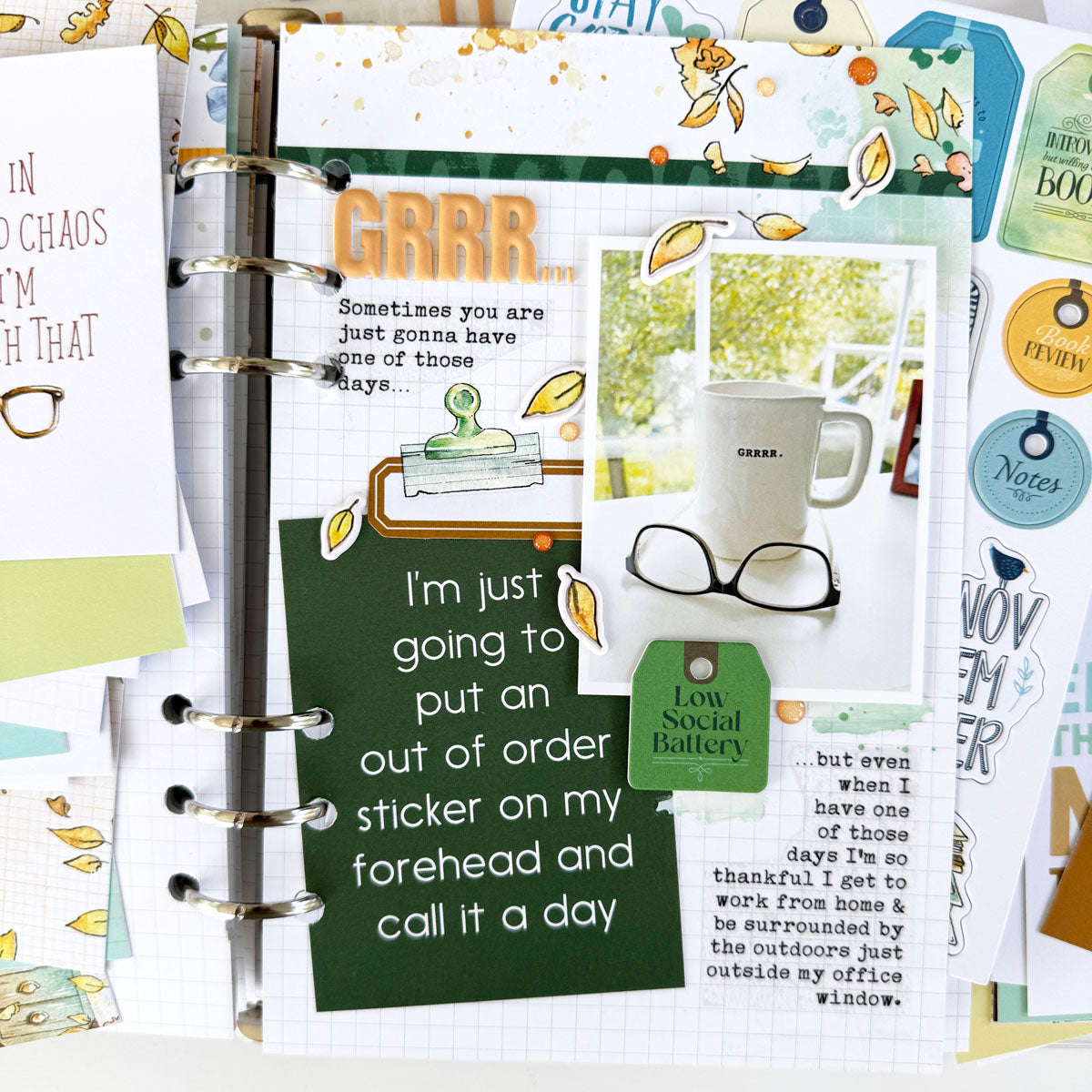 Chapters Scrapbooking Kit - Choose Your Add On - November 2024