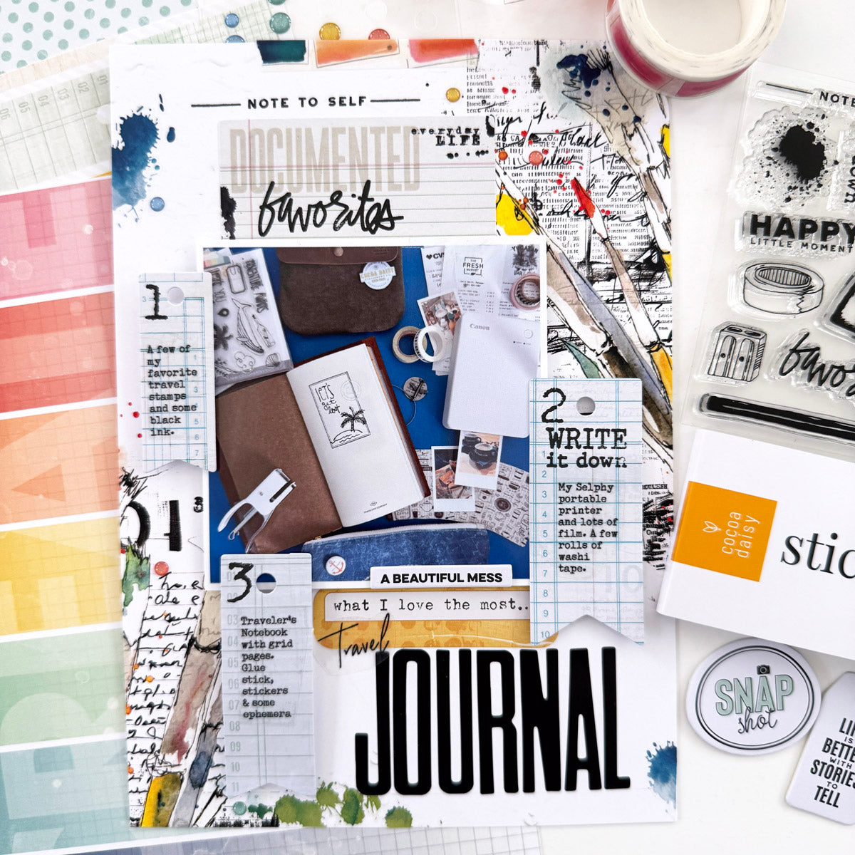 Scrapbooking Kit Subscription - Choose Your Add On - 1 month