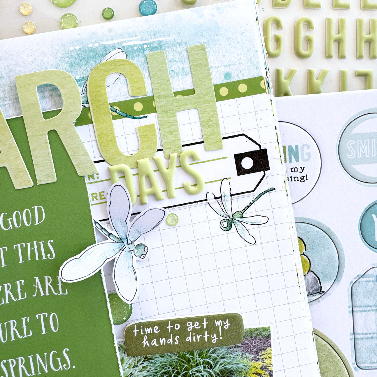 Willows Scrapbooking Kit - Choose Your Add On - March 2025