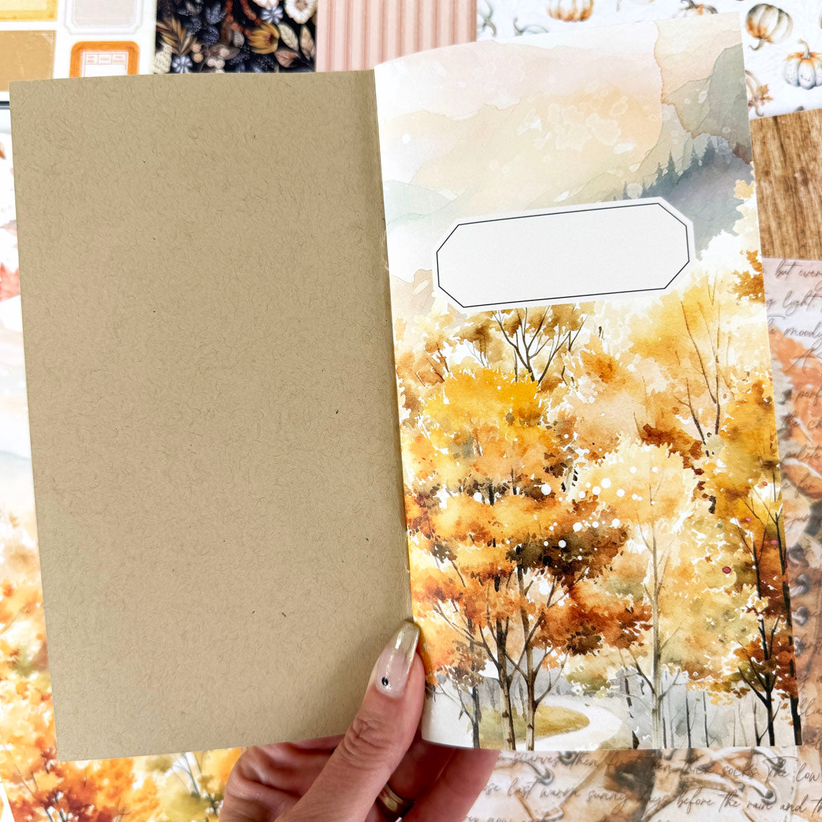 Cozy Season SimpleDaisy Notebook October 2024