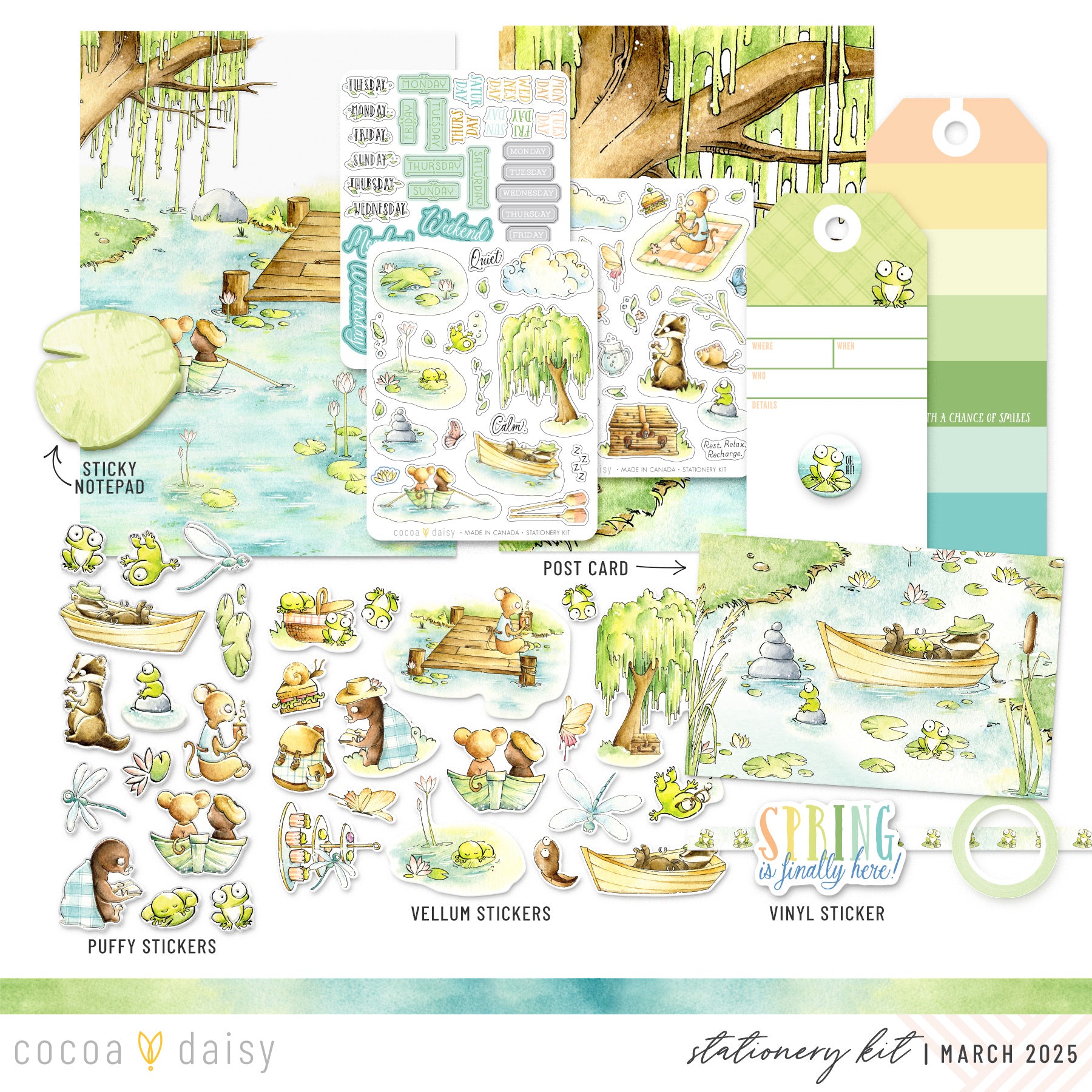 Willows Stationery Kit - March 2025