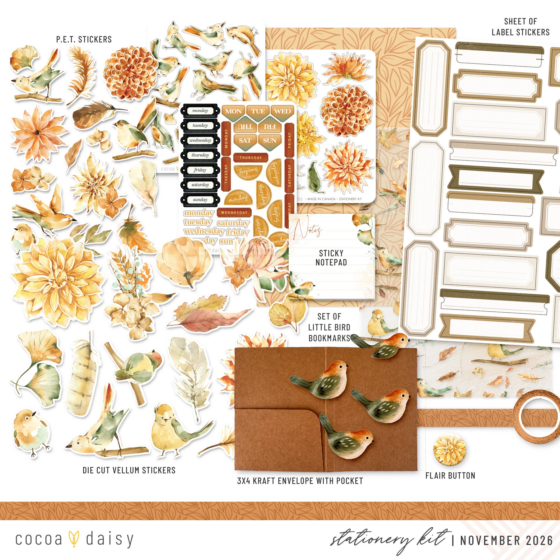 Stationery Kit Subscription - 1 month