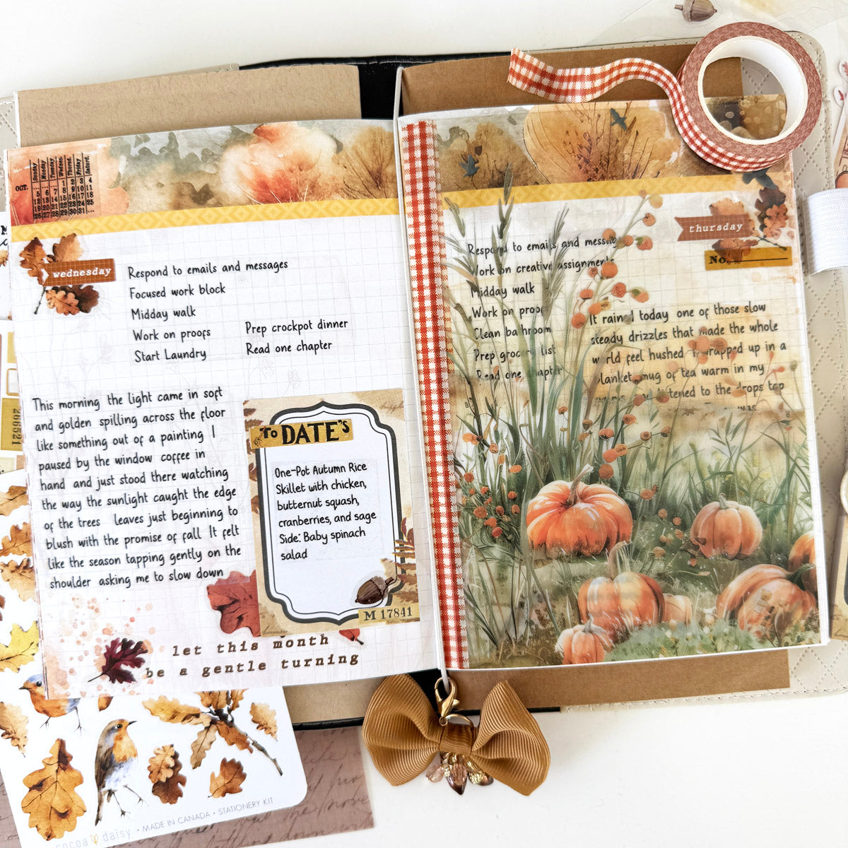 Insert or Notebook Only Subscription - Choose your size - 1 month
