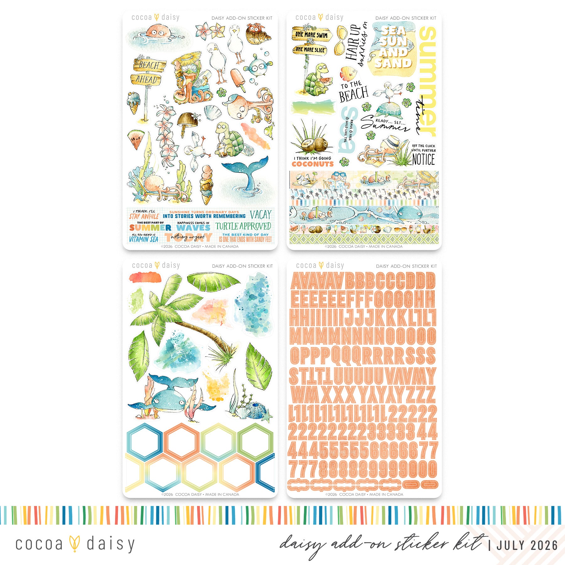 Daisy Add On Sticker Kit Subscription - 1 month