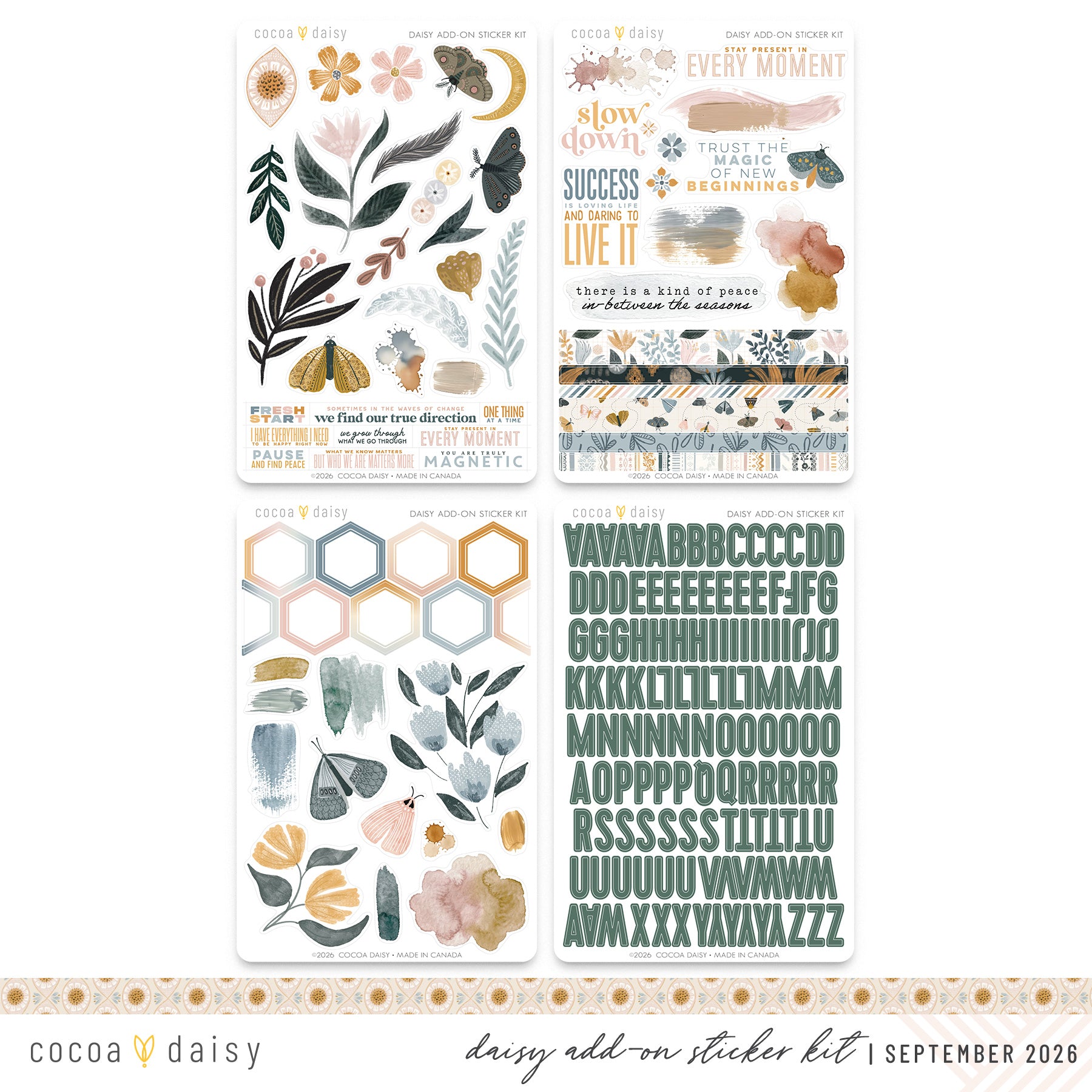 Daisy Add On Sticker Kit Subscription - 1 month