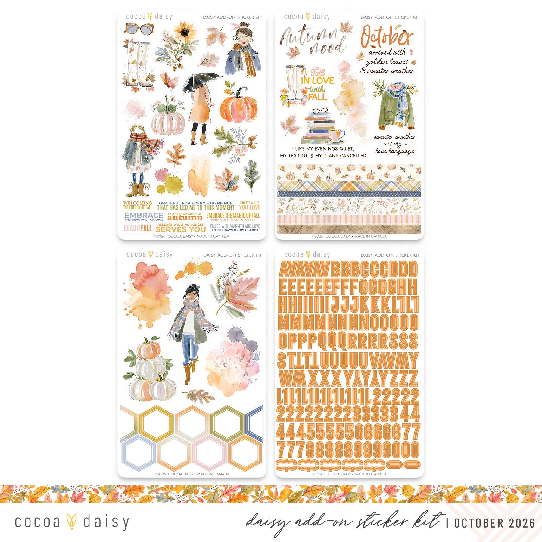 Daisy Add On Sticker Kit Subscription - 1 month