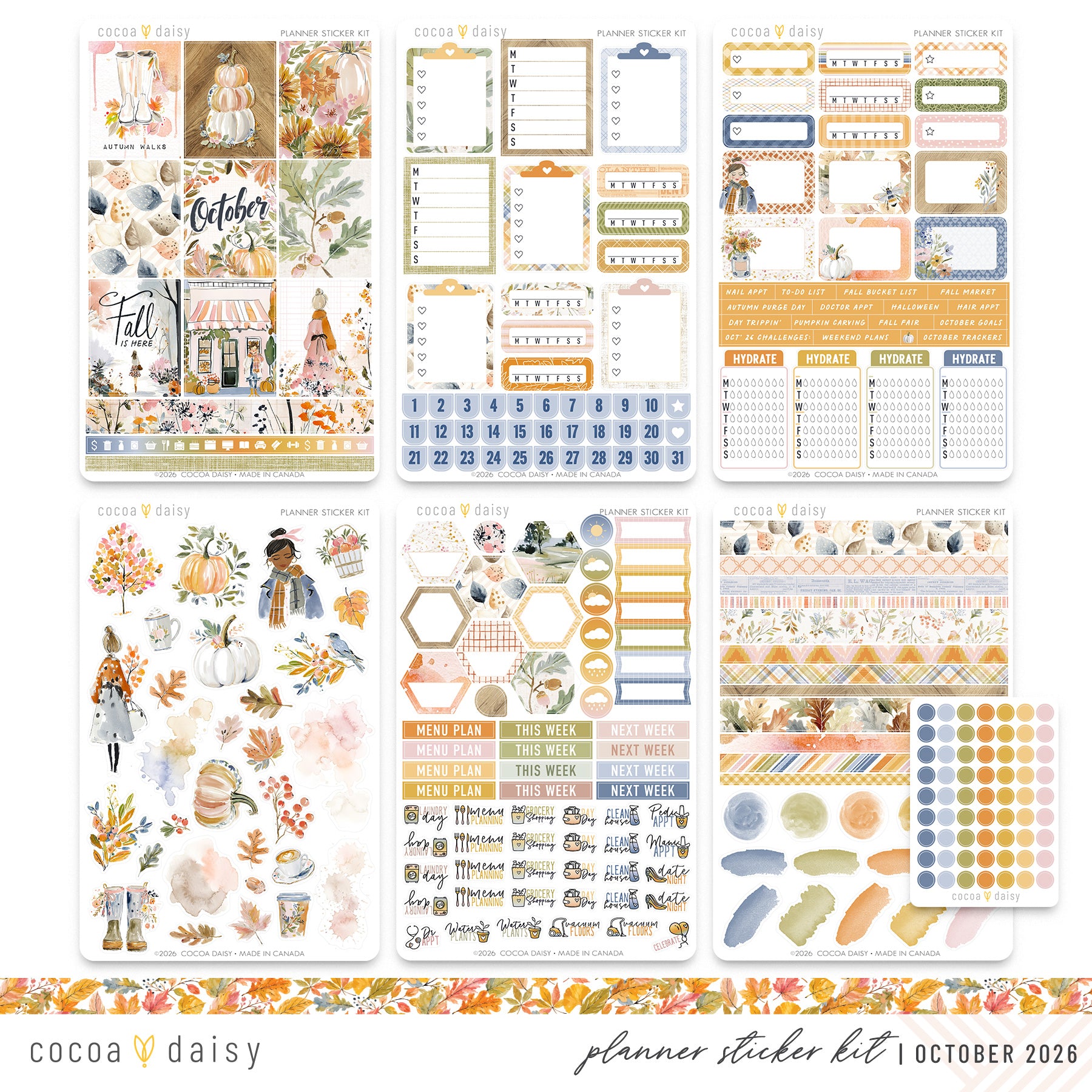 Planner Sticker Kit Subscription - 1 month