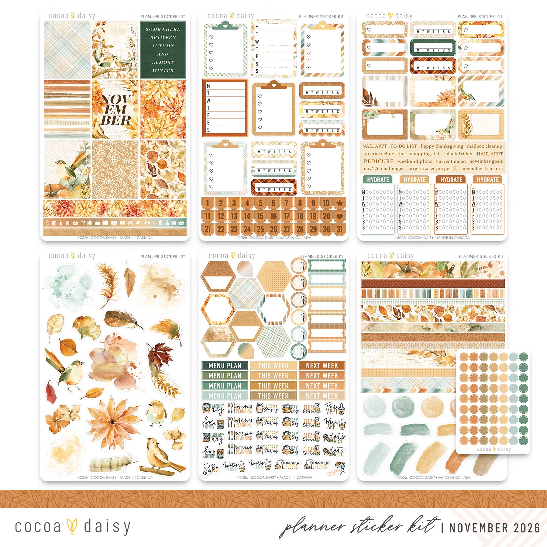 Planner Sticker Kit Subscription - 1 month