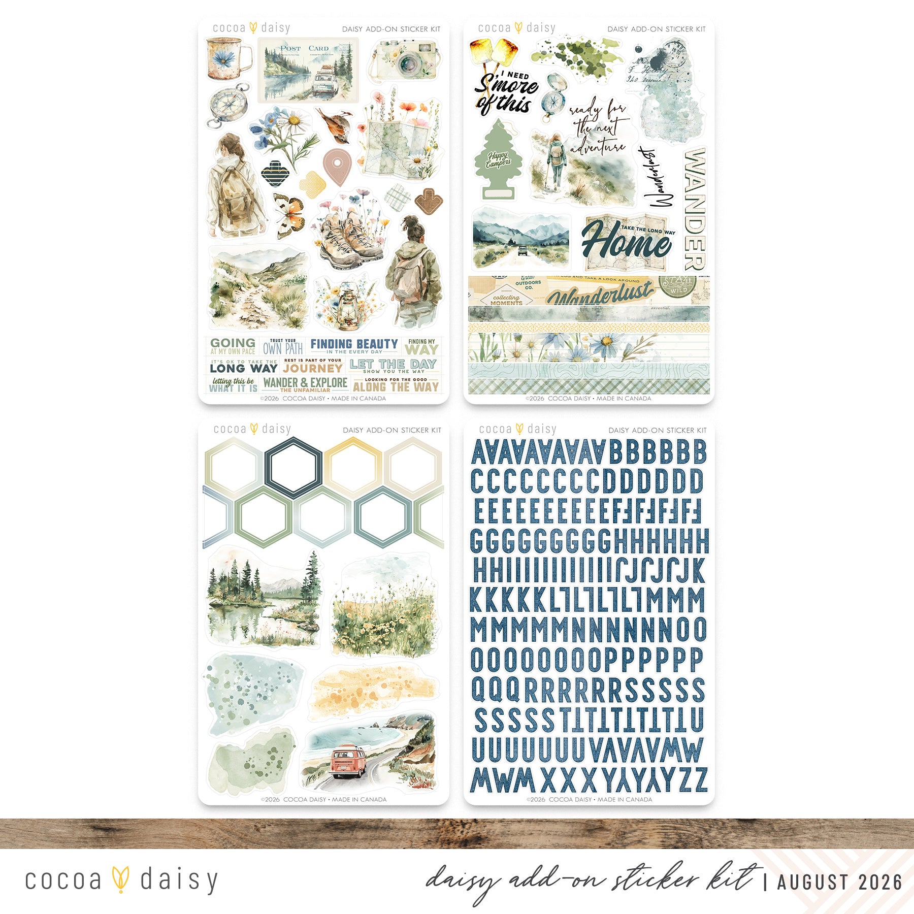 Daisy Add On Sticker Kit Subscription - 1 month