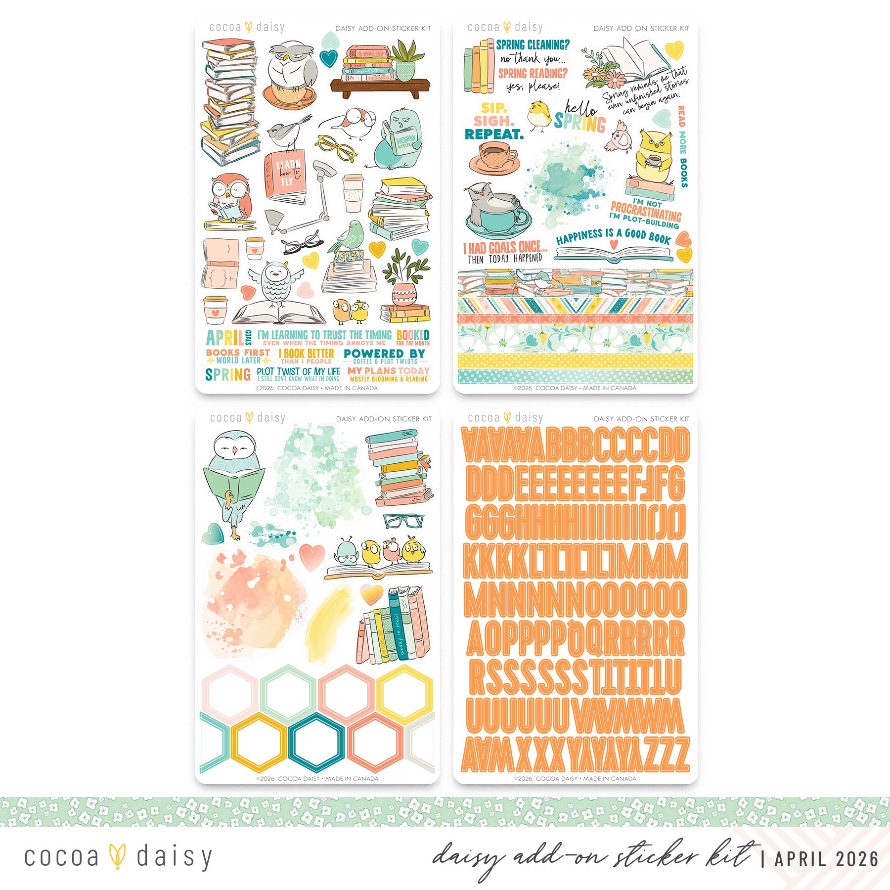 Daisy Add On Sticker Kit Subscription - 1 month